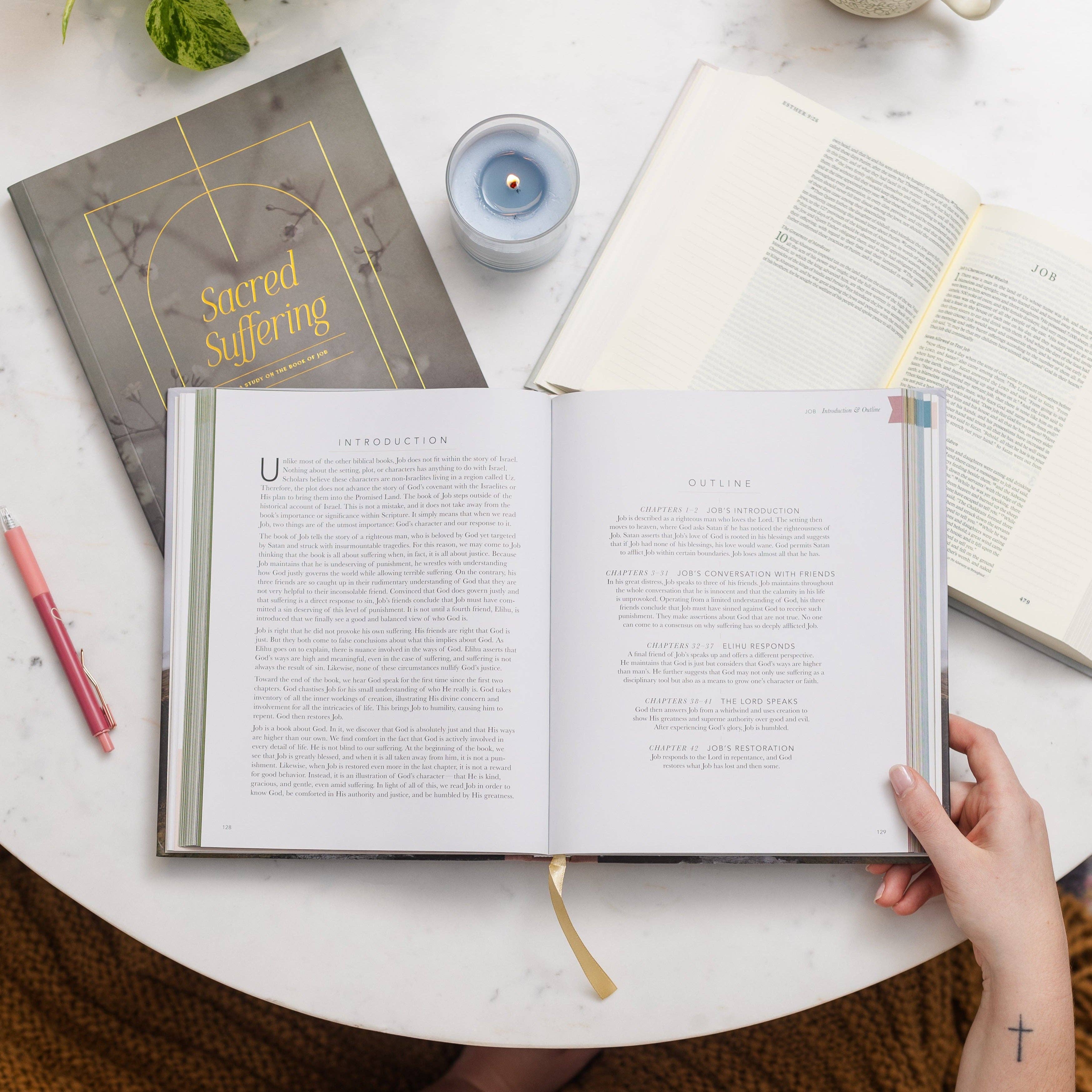 The Bible Handbook coffee table book product photo - detail view - BLVD Boutik