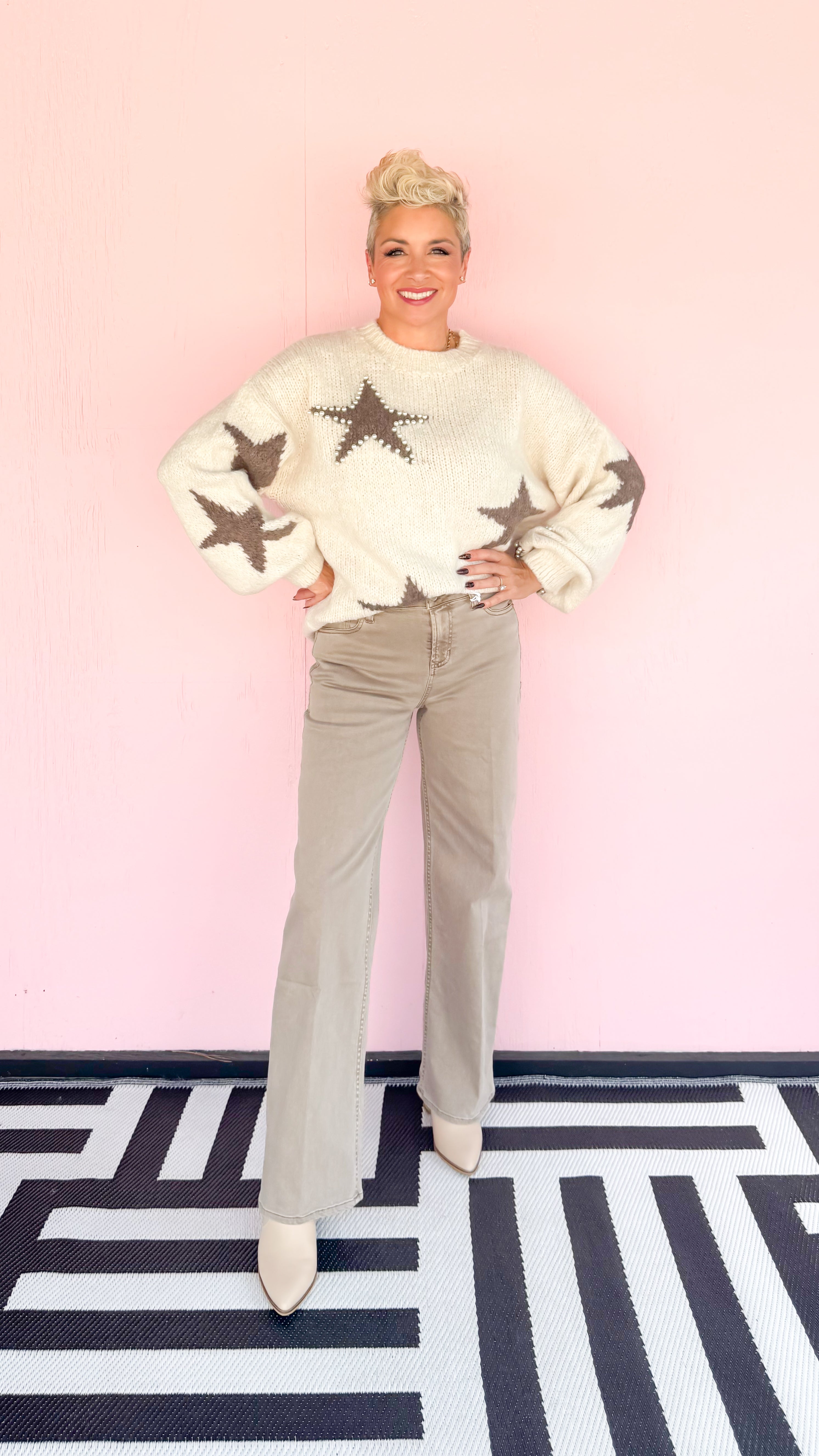 TAYLOR STRAIGHT LEG JEAN/Cashmere