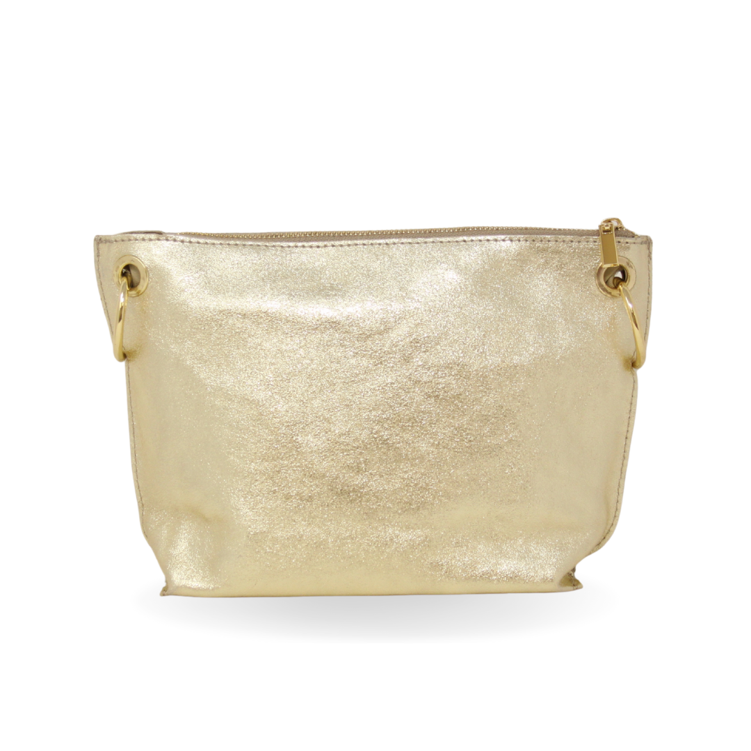 GENUINE ITALIAN LEATHER CROSSBODY BAG