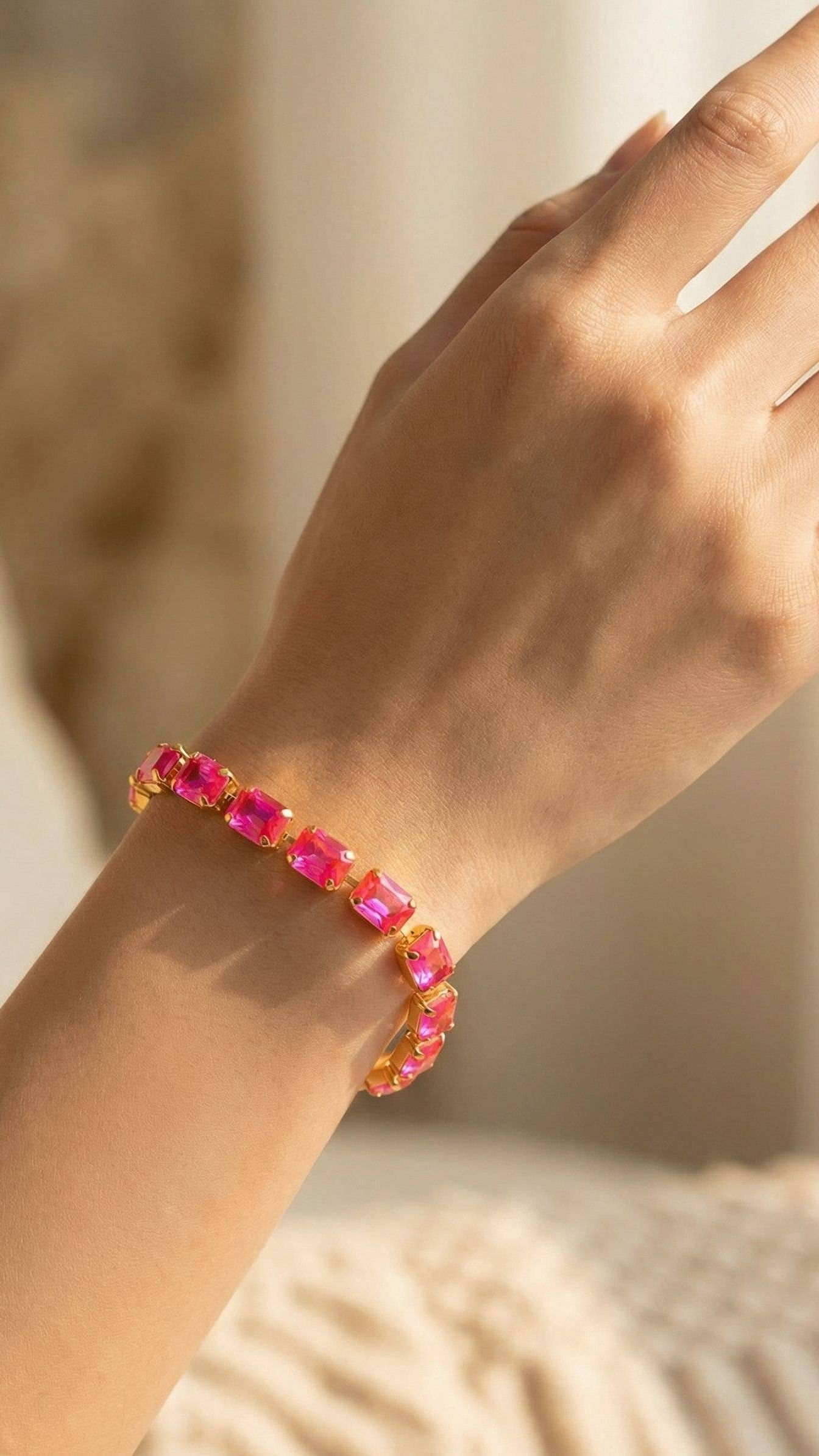 Octavia Repeating Tennis Bracelet
