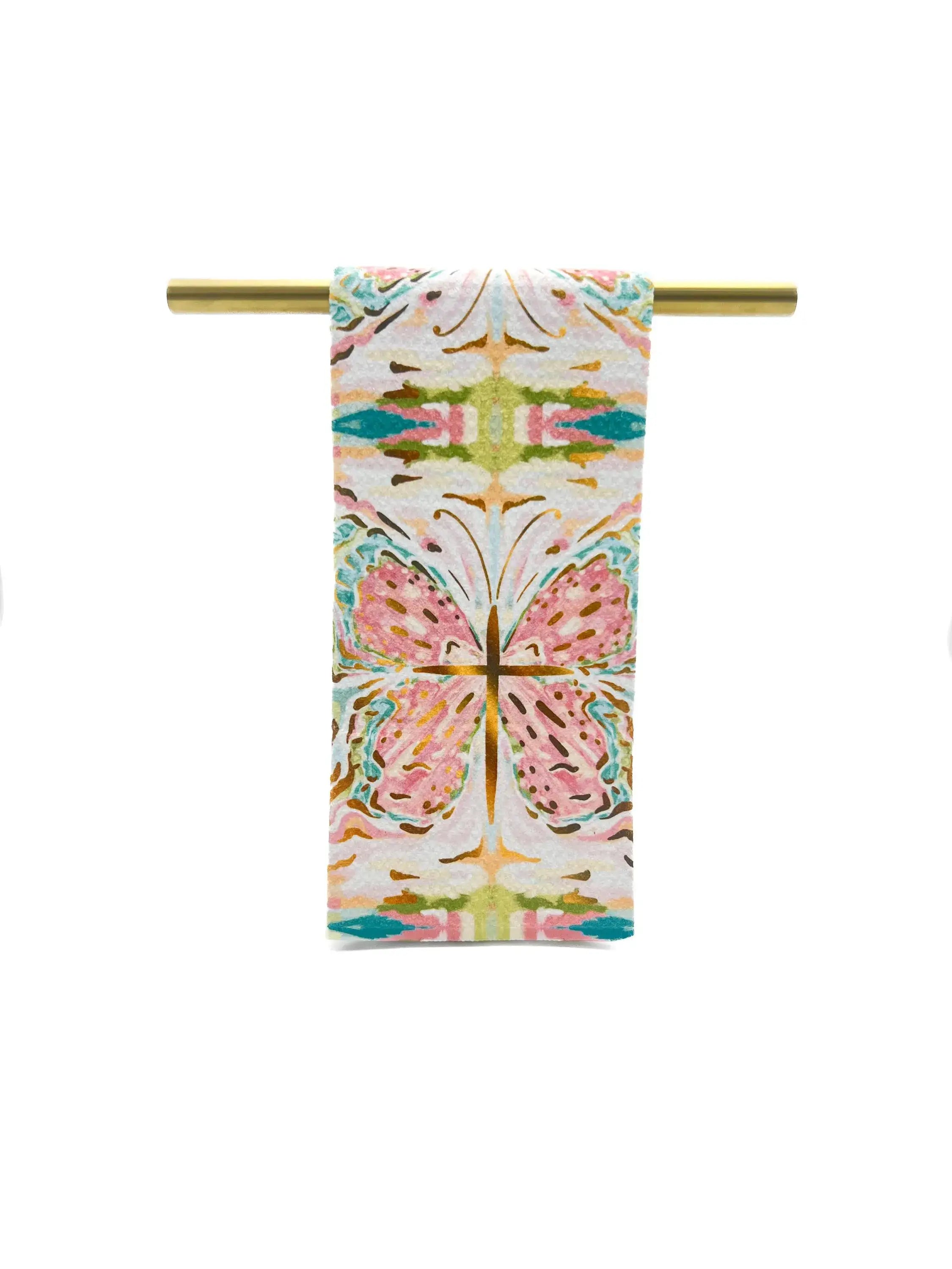 Cortnei Kaleidoscope Butterfly Tea Towel - The BLVD
