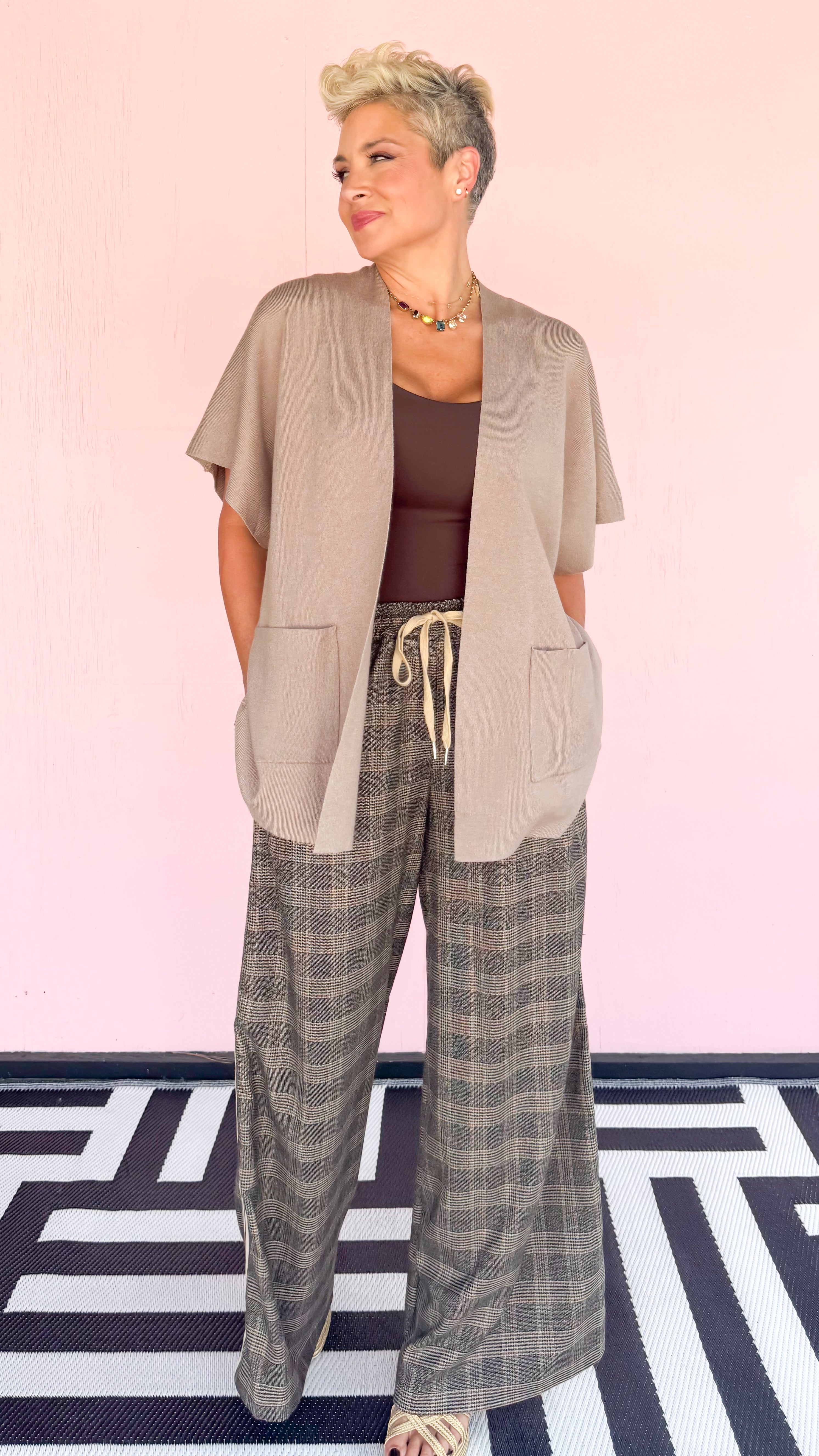 Sis Sweater Cardigan/Khaki