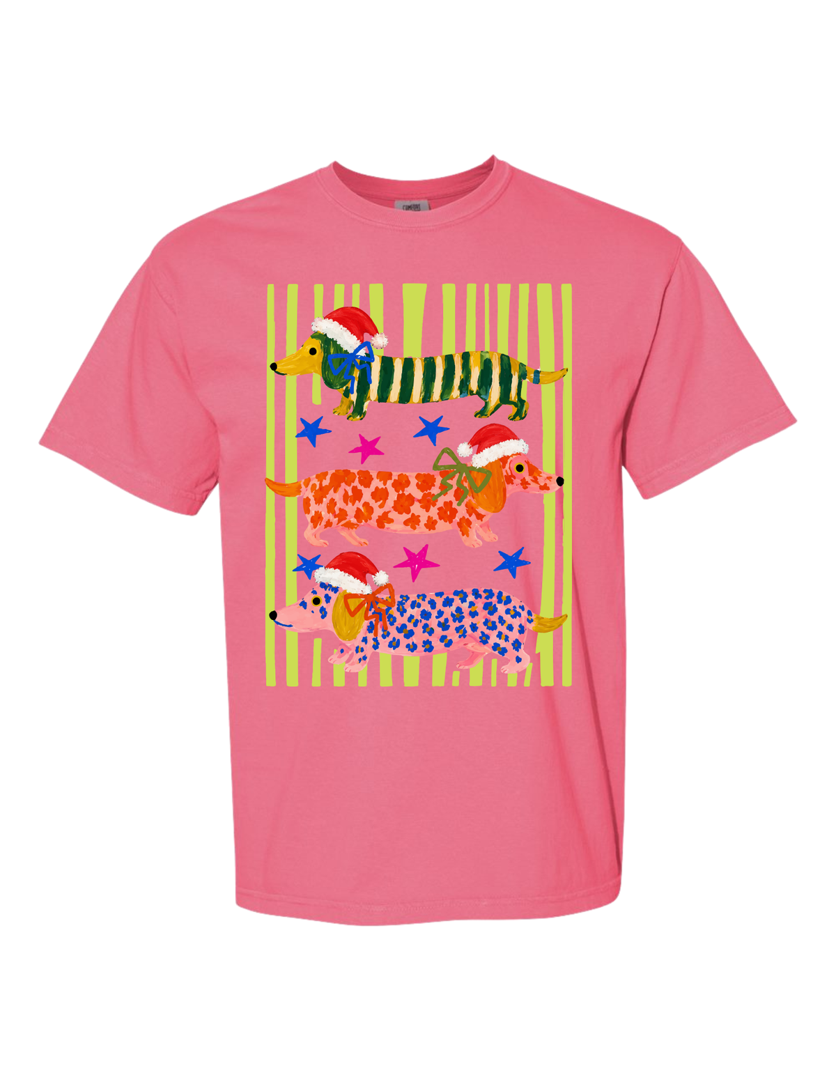 DASHING THRU THE SNOW TEE