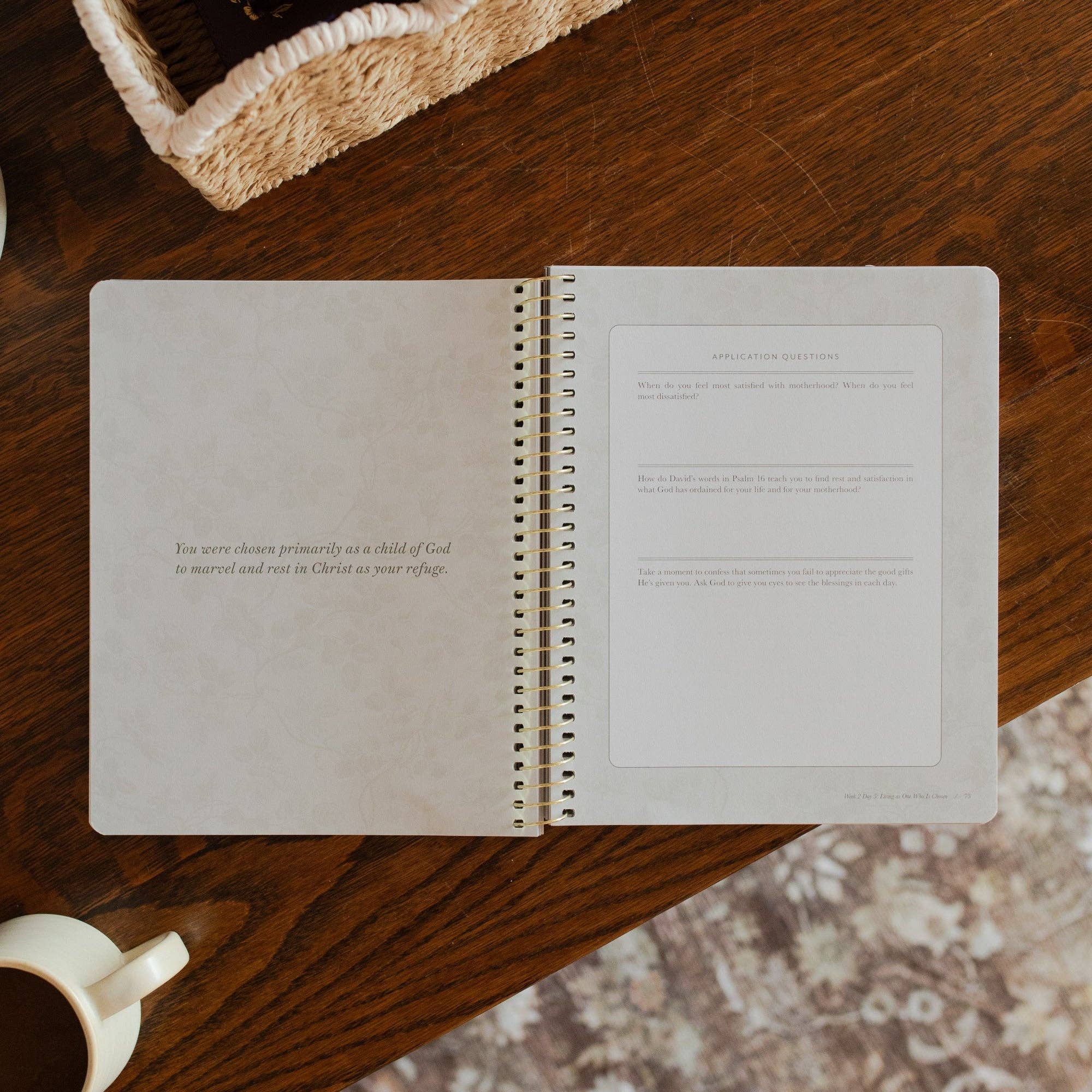Flourishing in Motherhood Spiral Bible Study