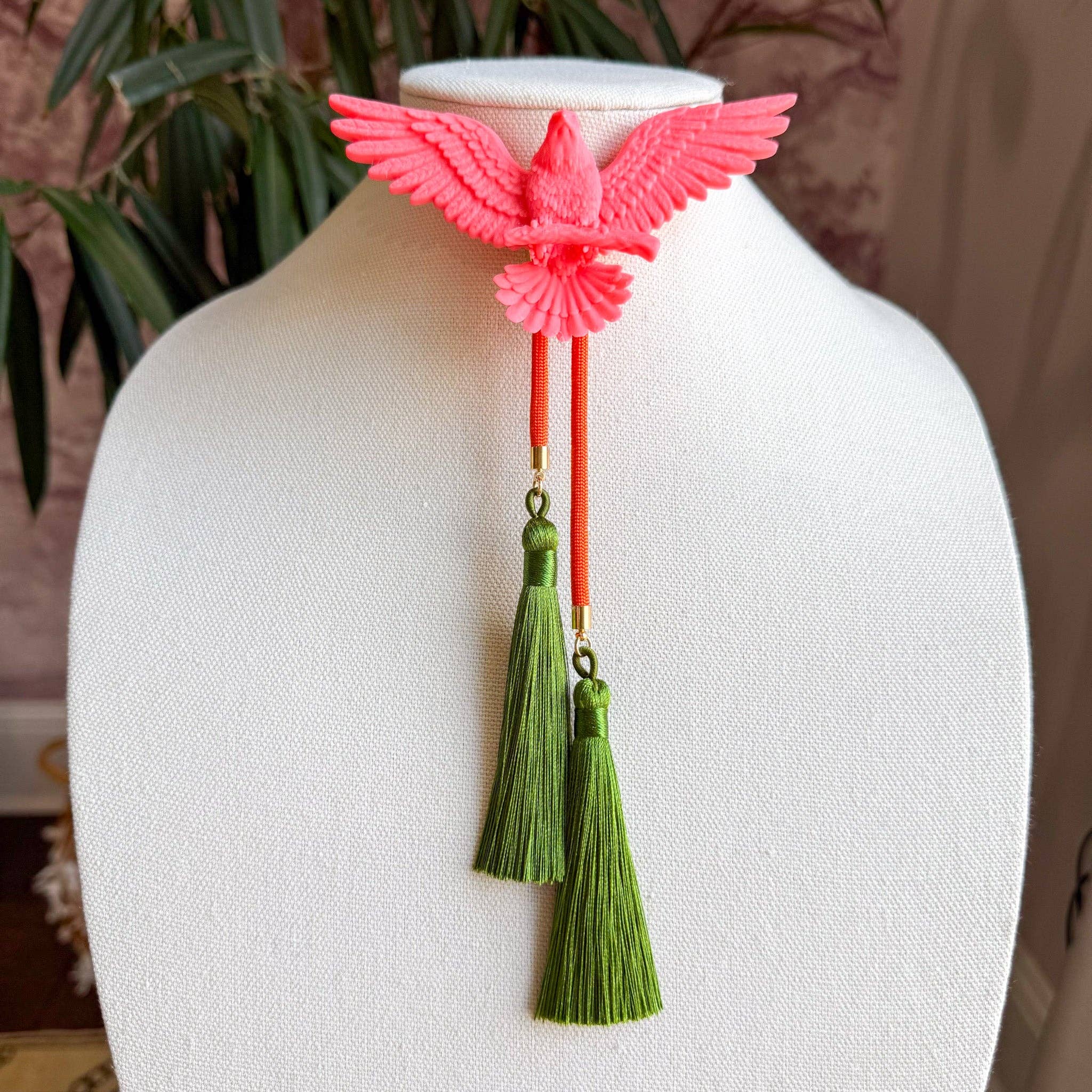 Eagle Bolo Punch Pink with Solar Orange & Olive