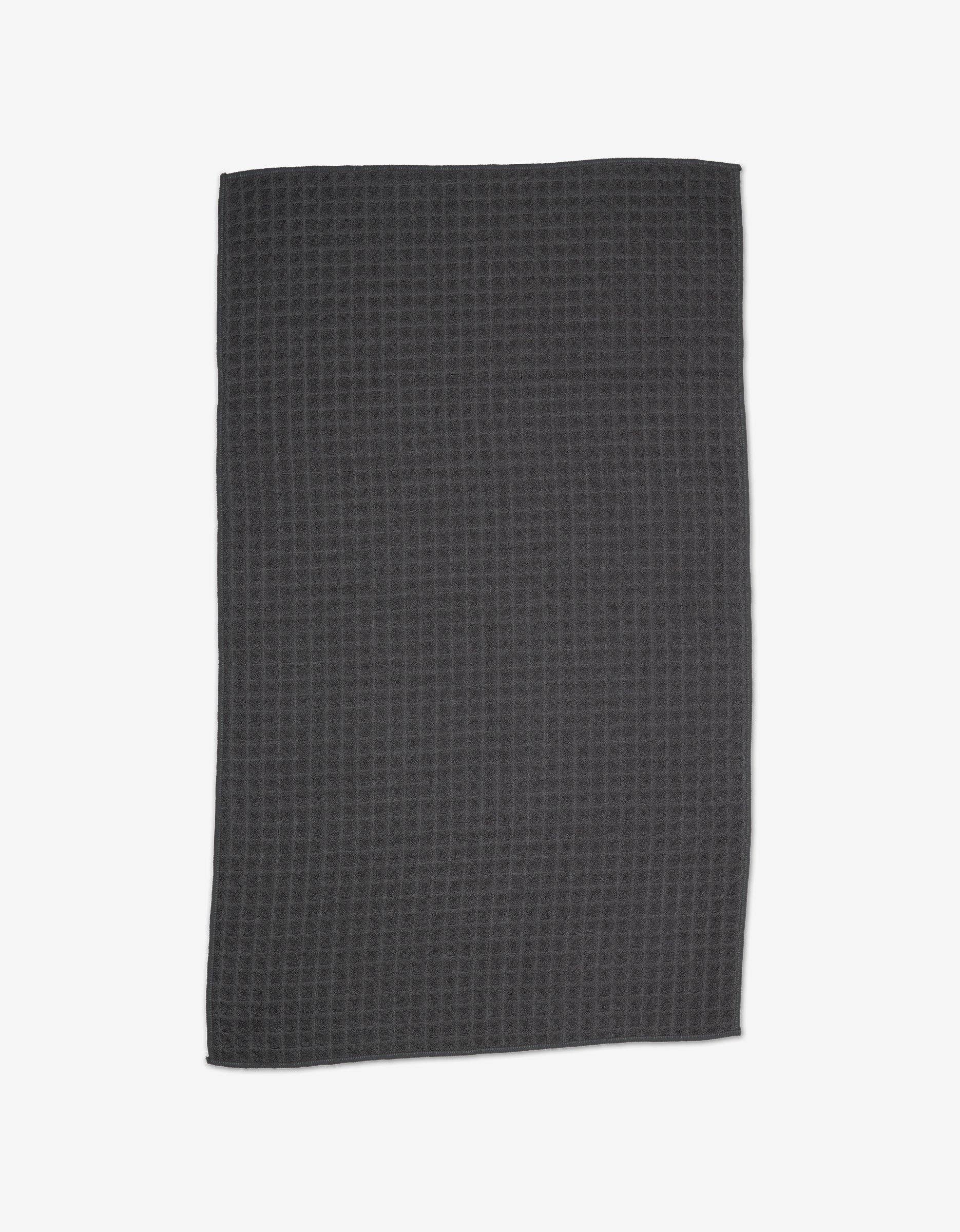 Charcoal Waffle Bath Towel - The BLVD