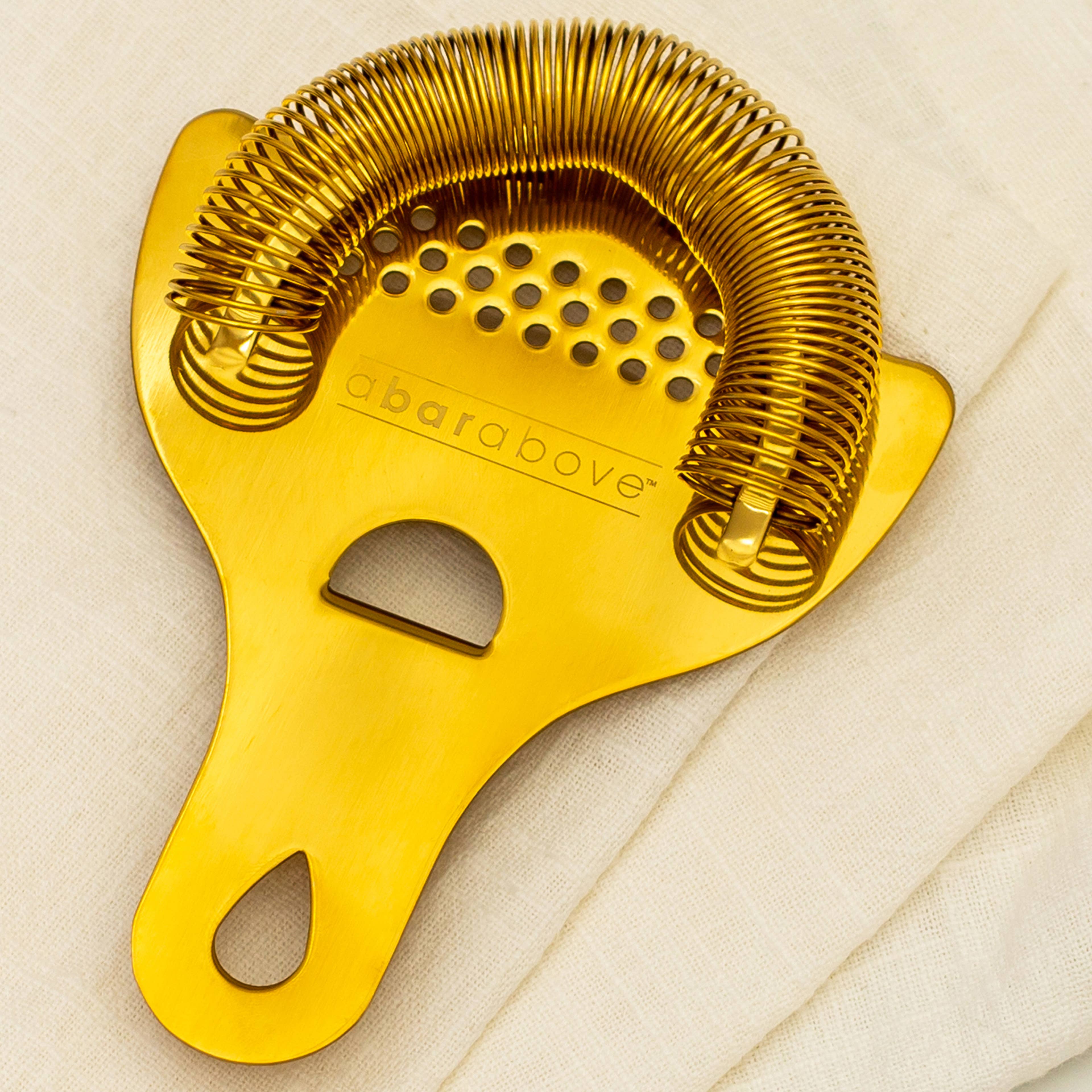 Hawthorne Strainer, Gold Cocktail Strainer - The BLVD