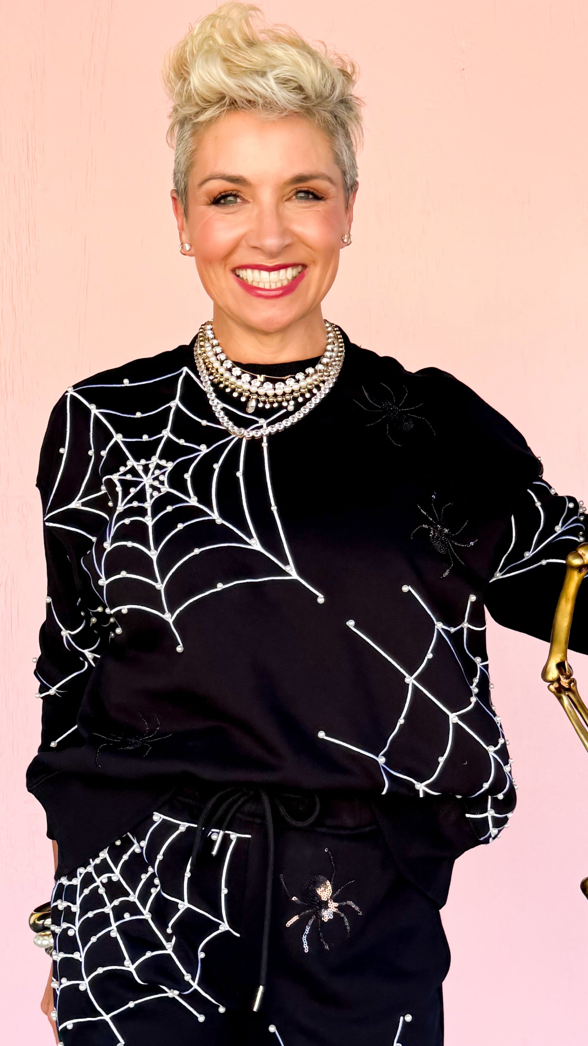Spider Web Sweatshirt