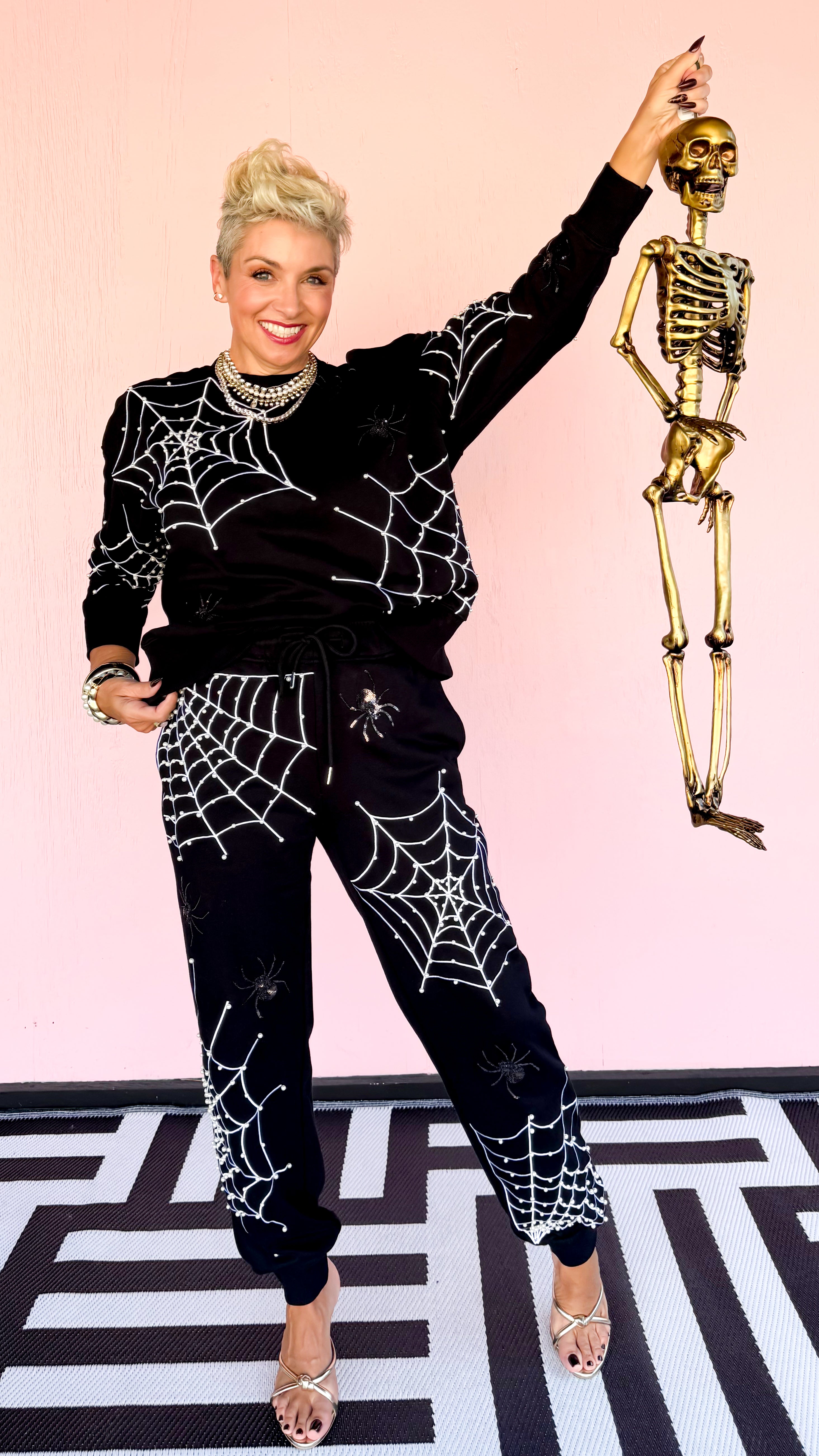Spider Web Sweatpants