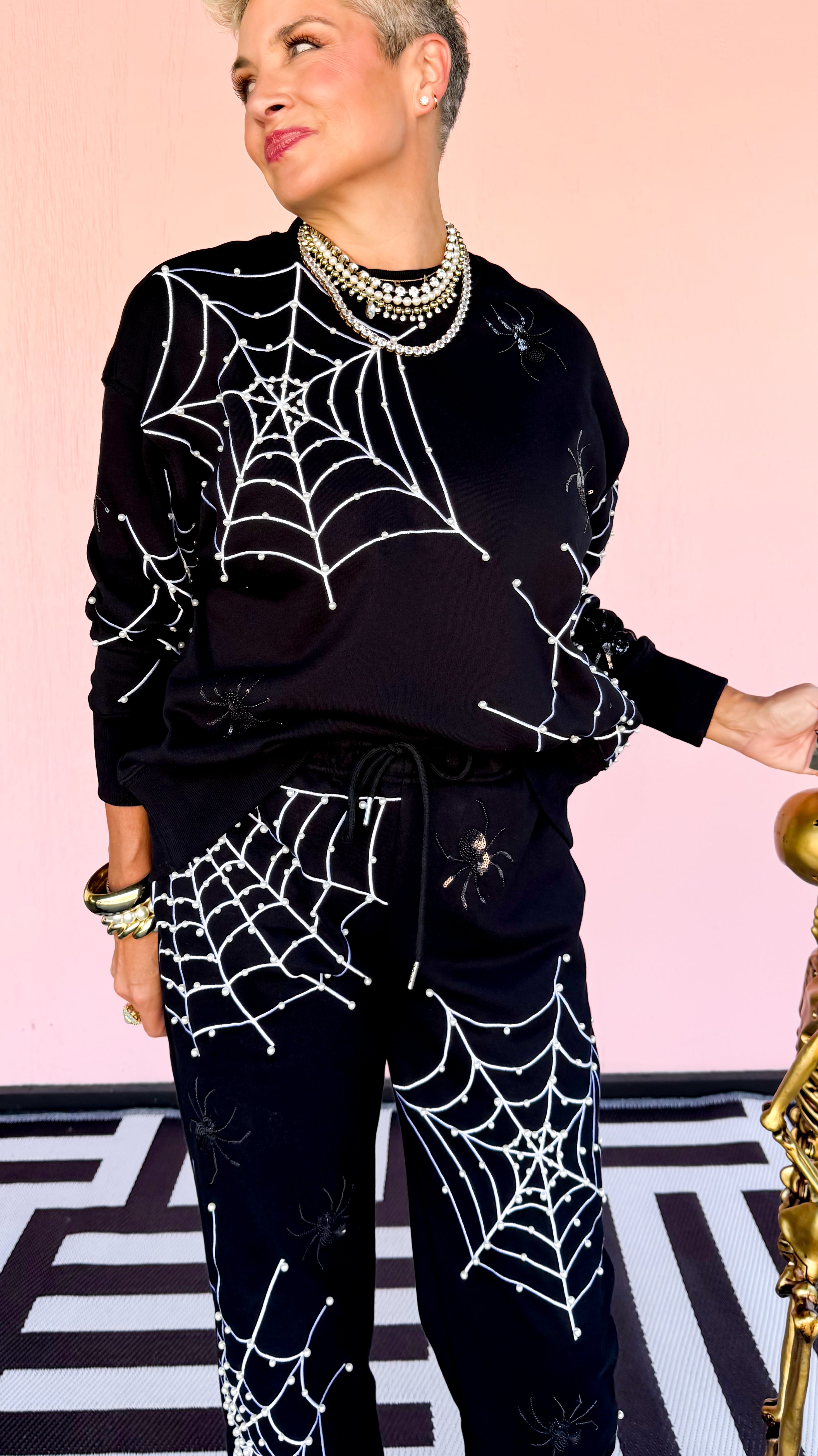 Spider Web Sweatshirt