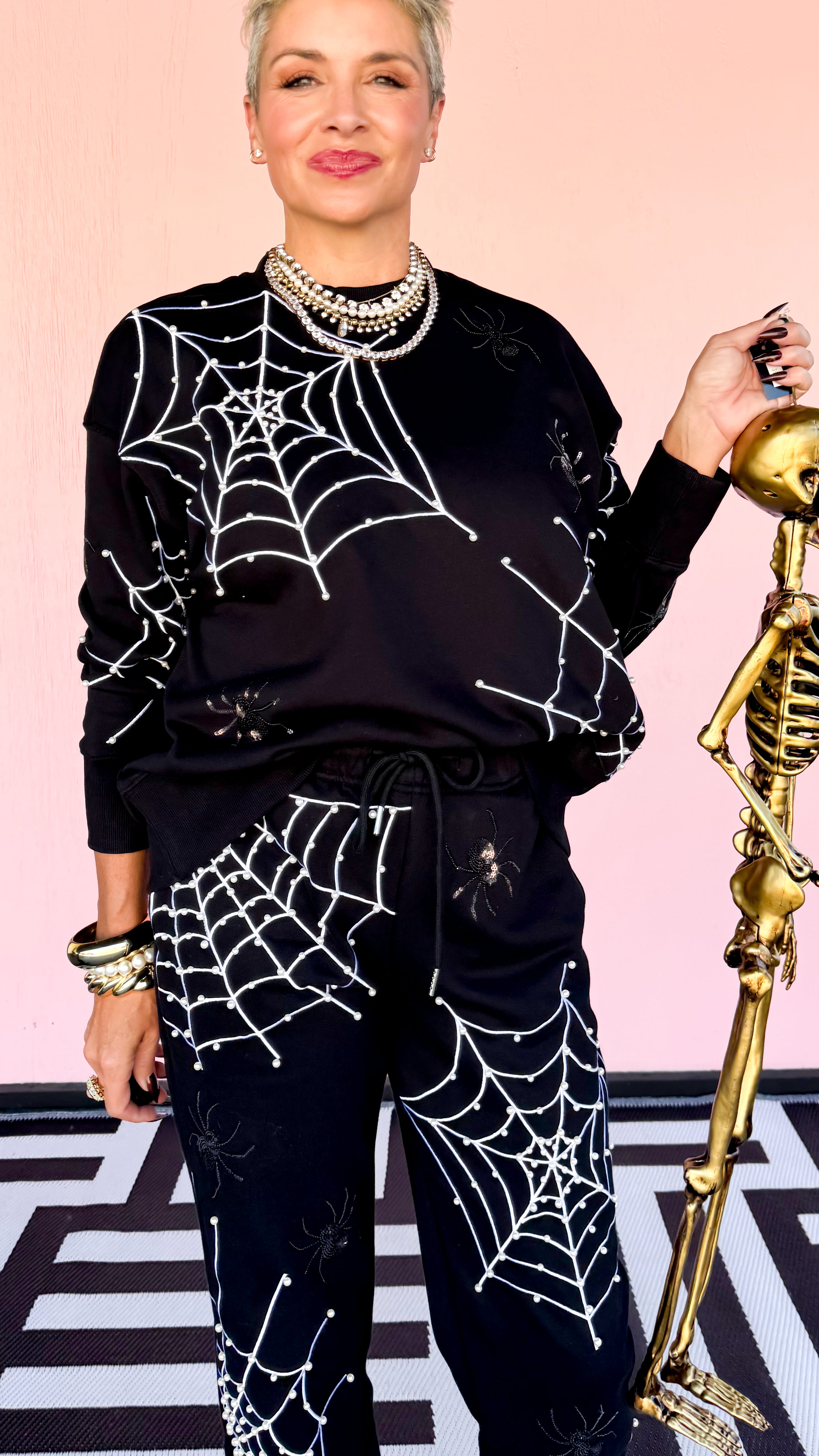 Spider Web Sweatshirt