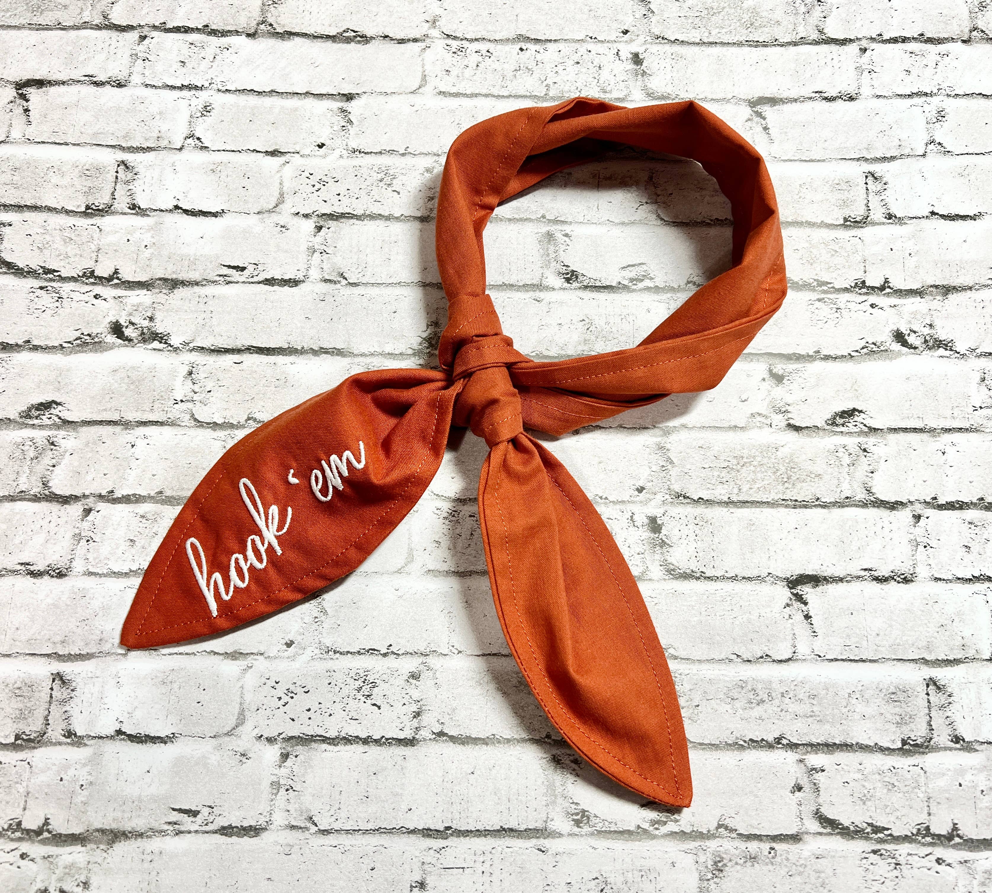 Hook 'Em Ascot Scarf