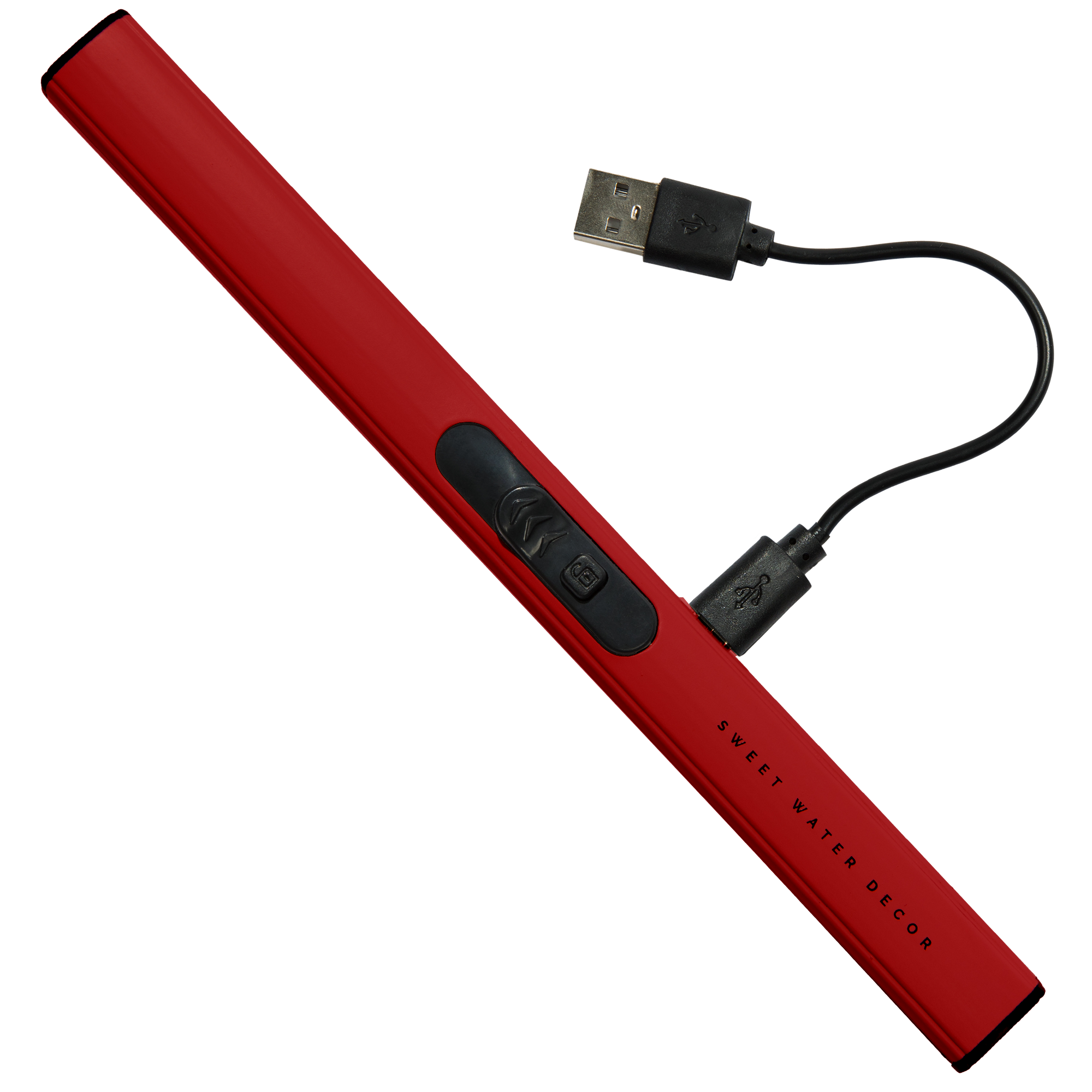 Red Rechargeable Electric Lighter - Home Decor - The BLVD