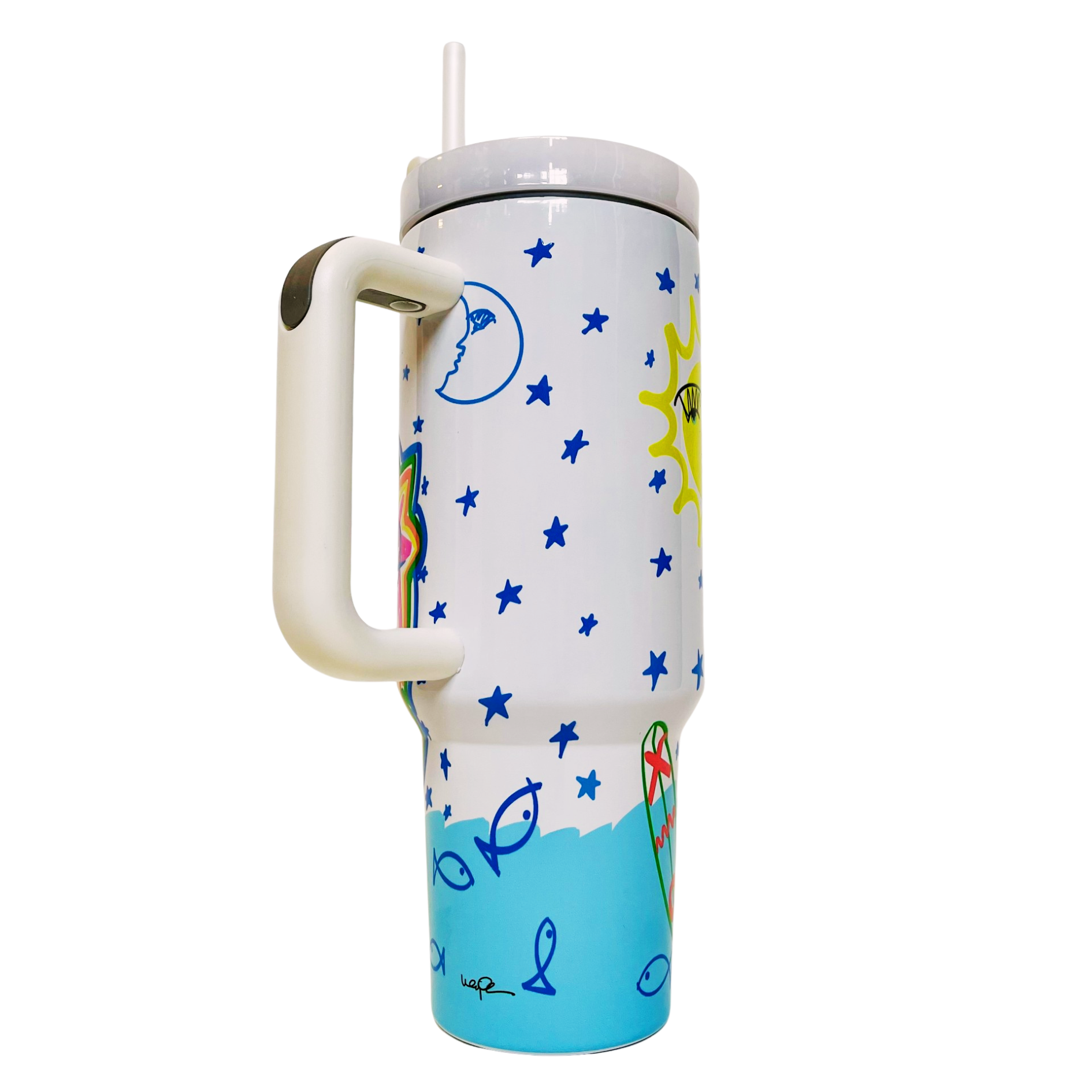 Surf Side Chica Tumbler