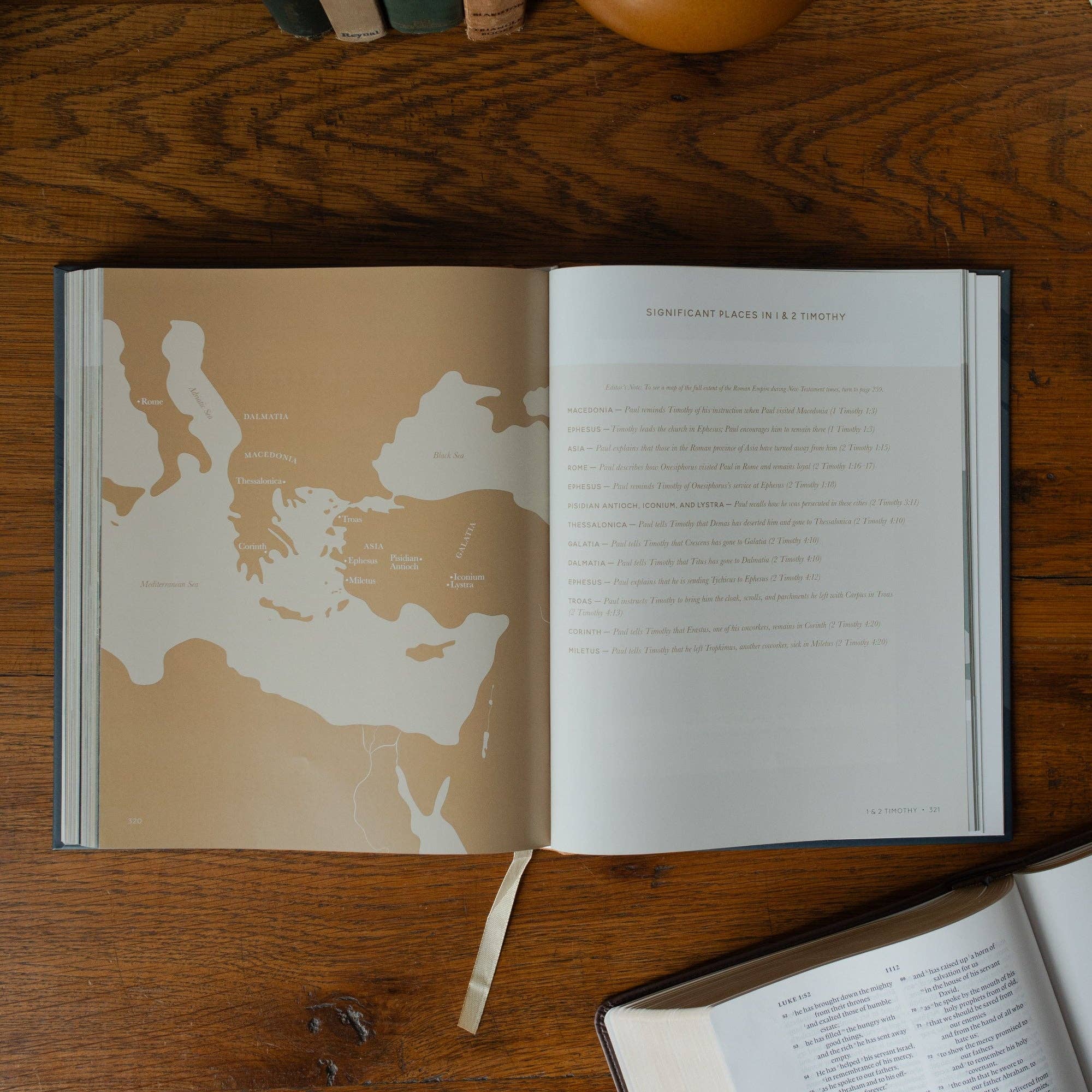 Bible Maps Handbook coffee table book product photo - styled view - BLVD Boutik