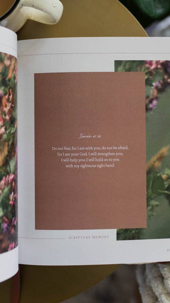 Peace for the Anxious Heart book - detail view - BLVD Boutik