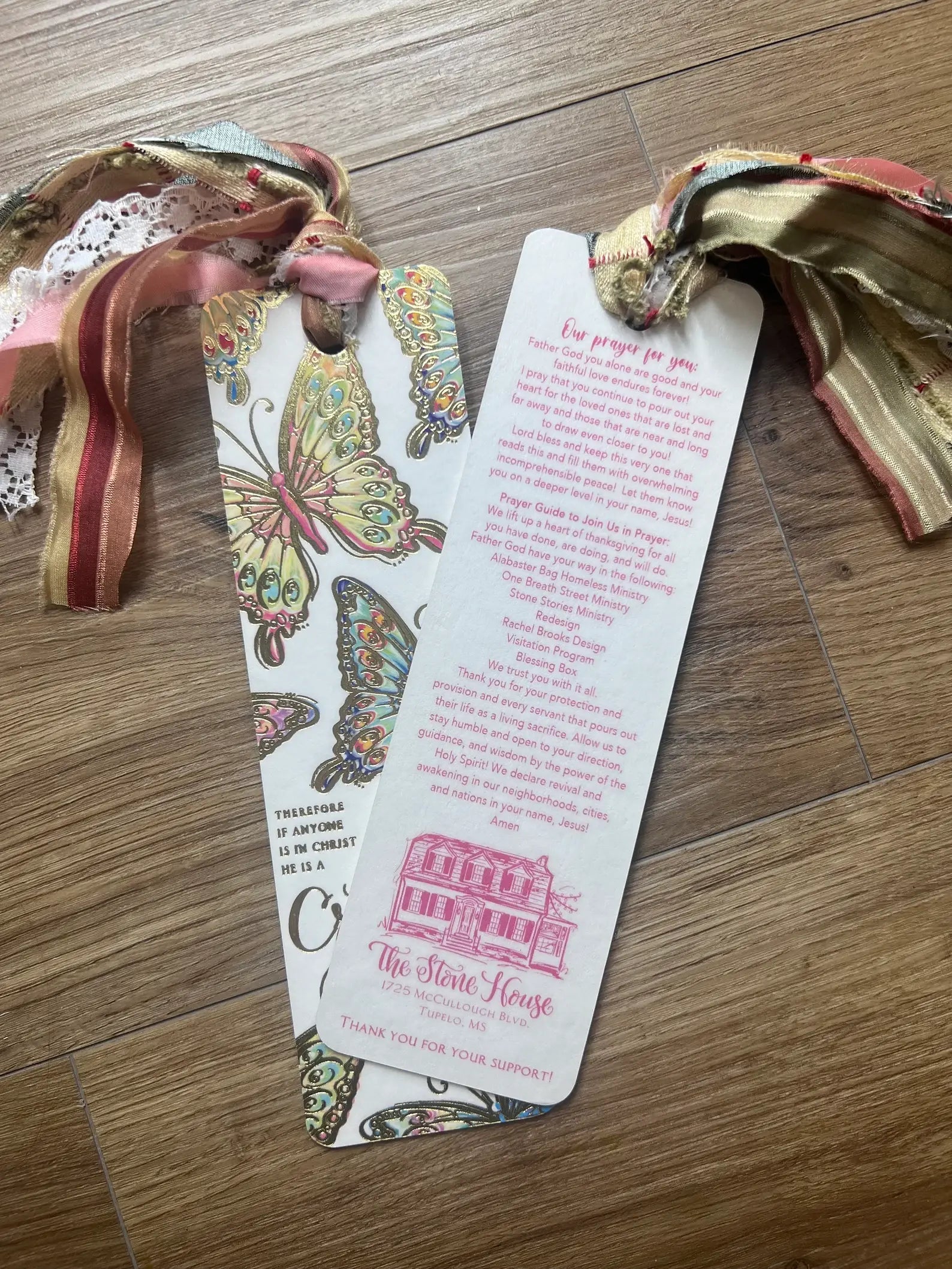 New Creation tassel Bible bookmark product photo - detail view - BLVD Boutik