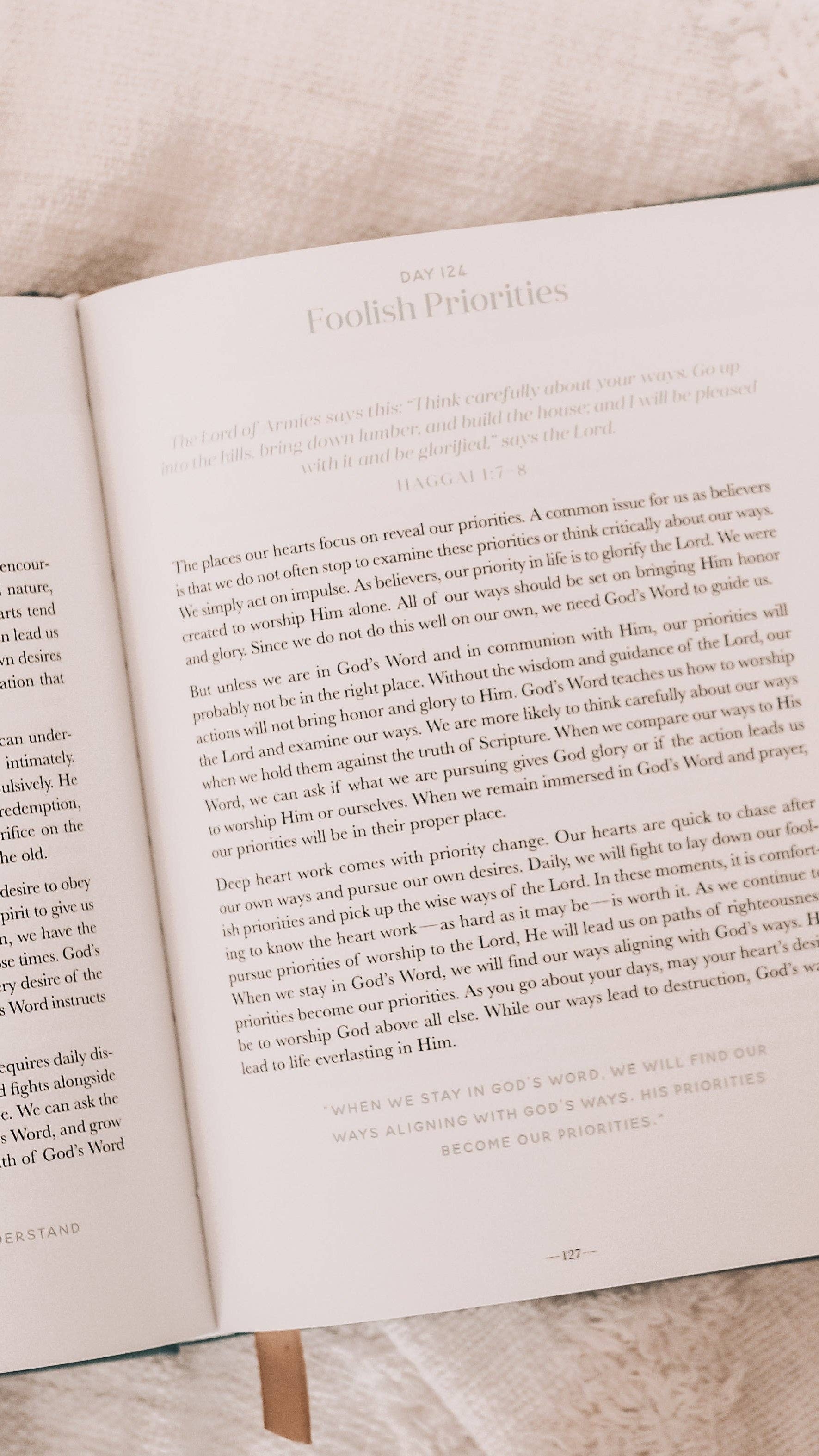 Gospel Changes Everything devotional - styled view - BLVD Boutik