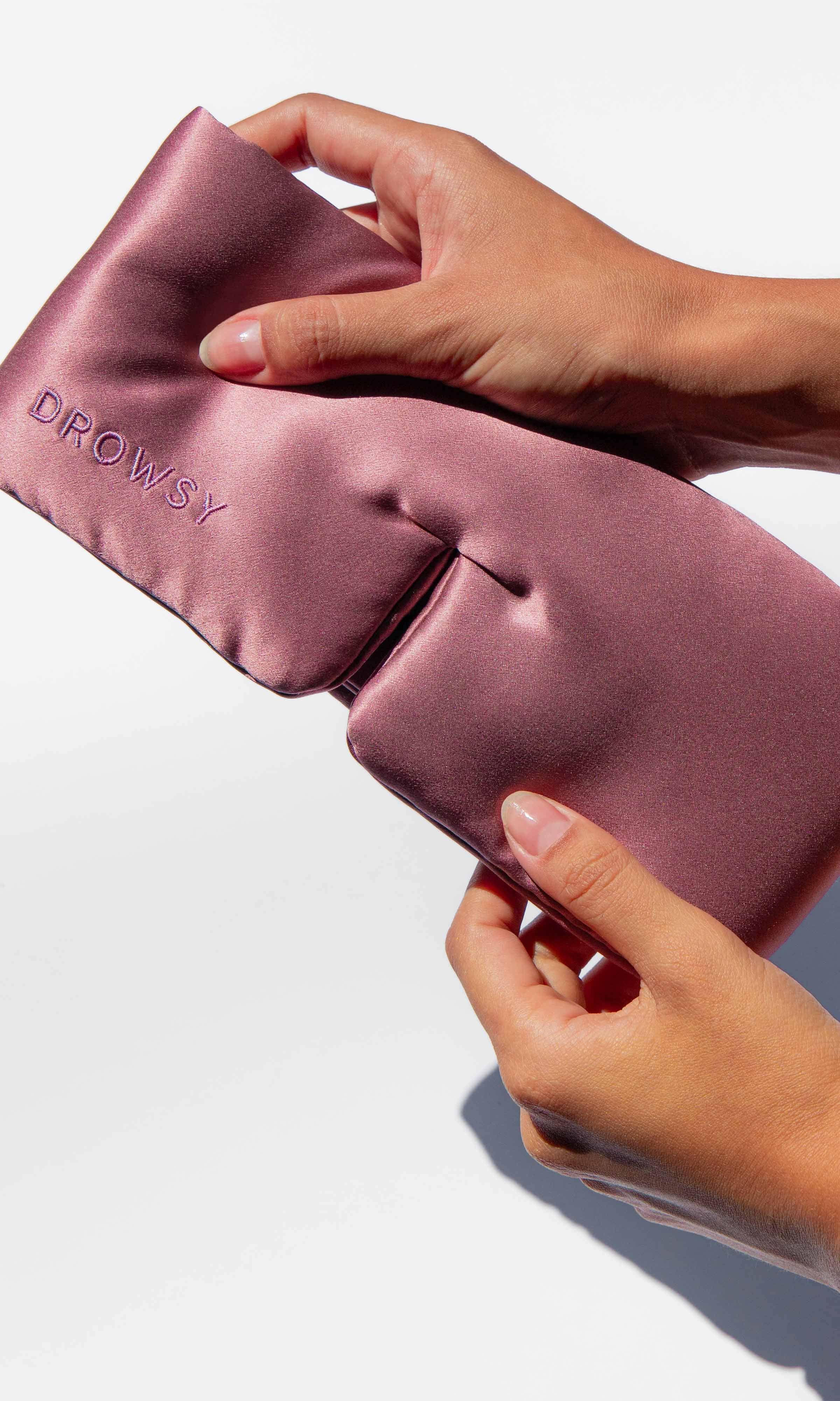 Damask Rose Silk Sleep Mask