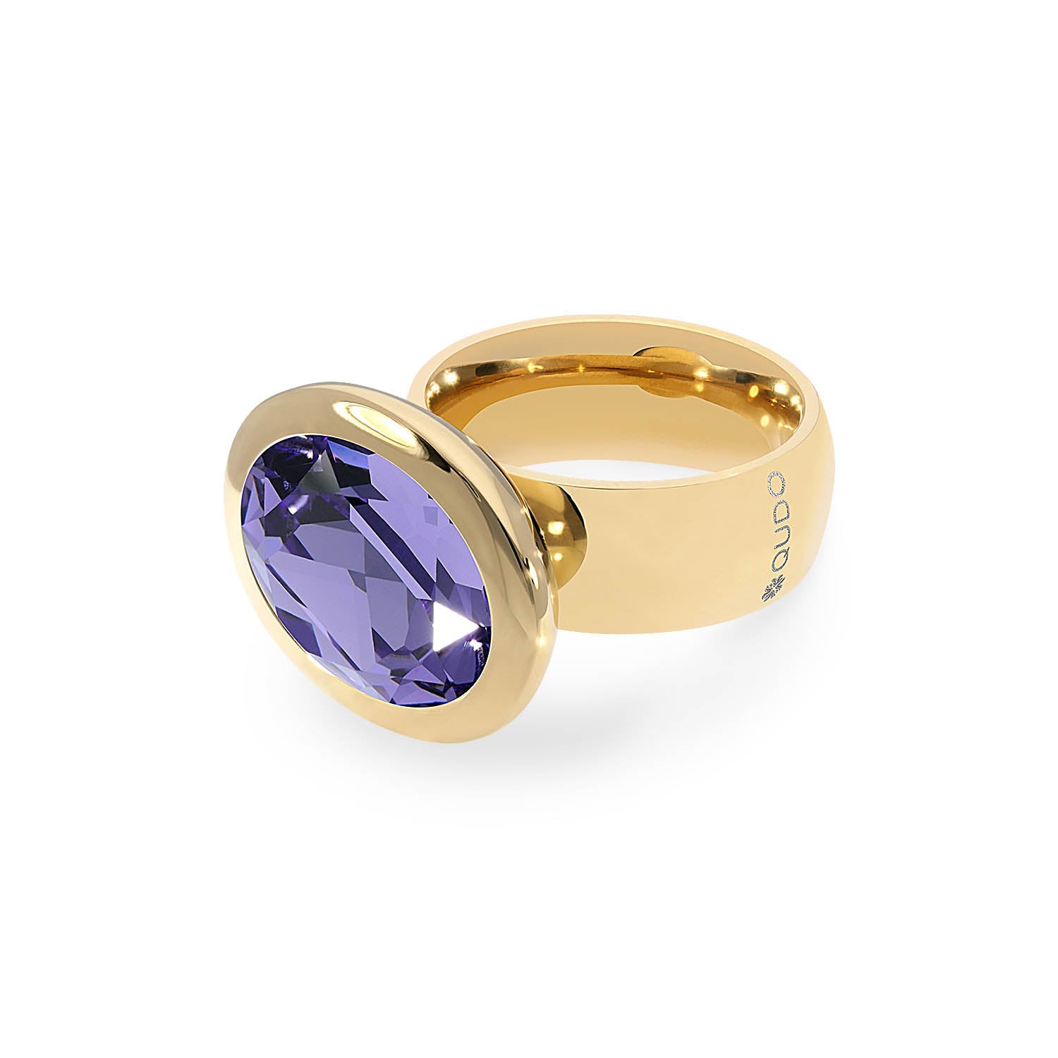 Tivola Big Crystal Ring in Tanzanite