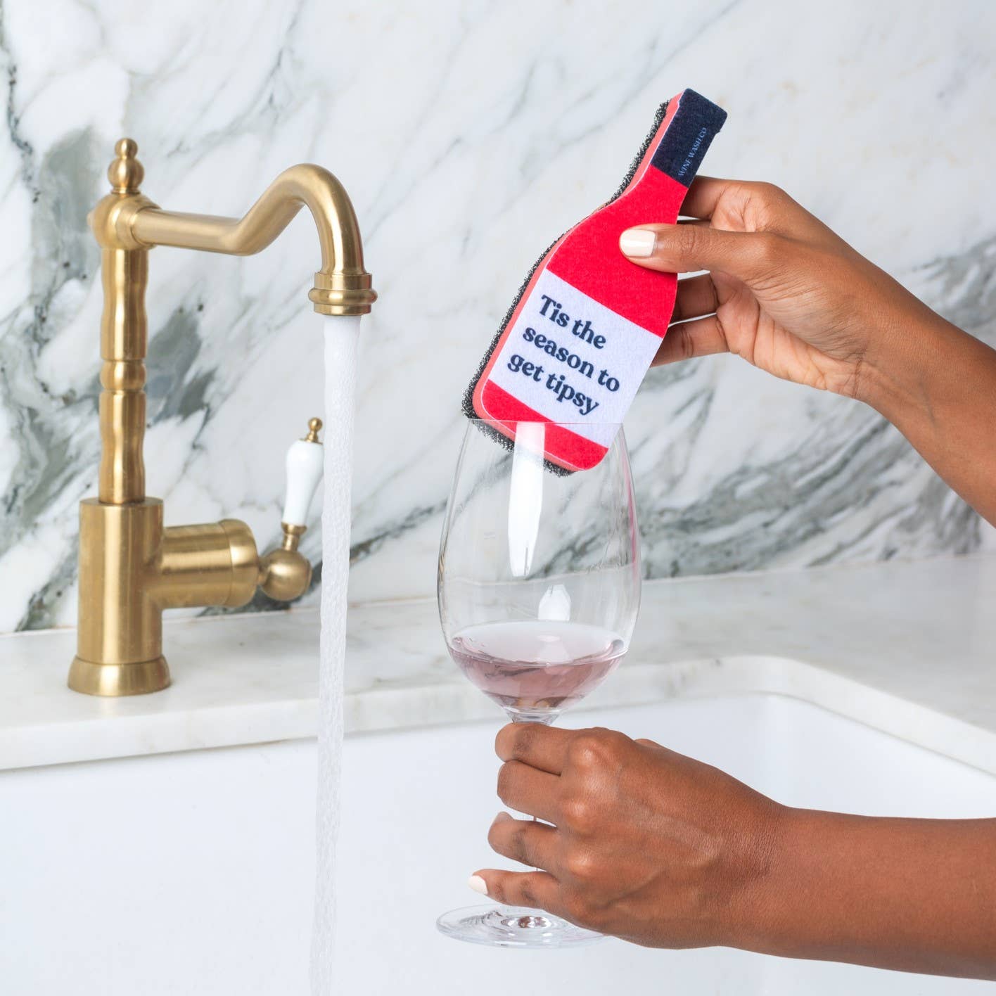 Holiday Scrubbly™ Sponge - Tipsy Season - The BLVD