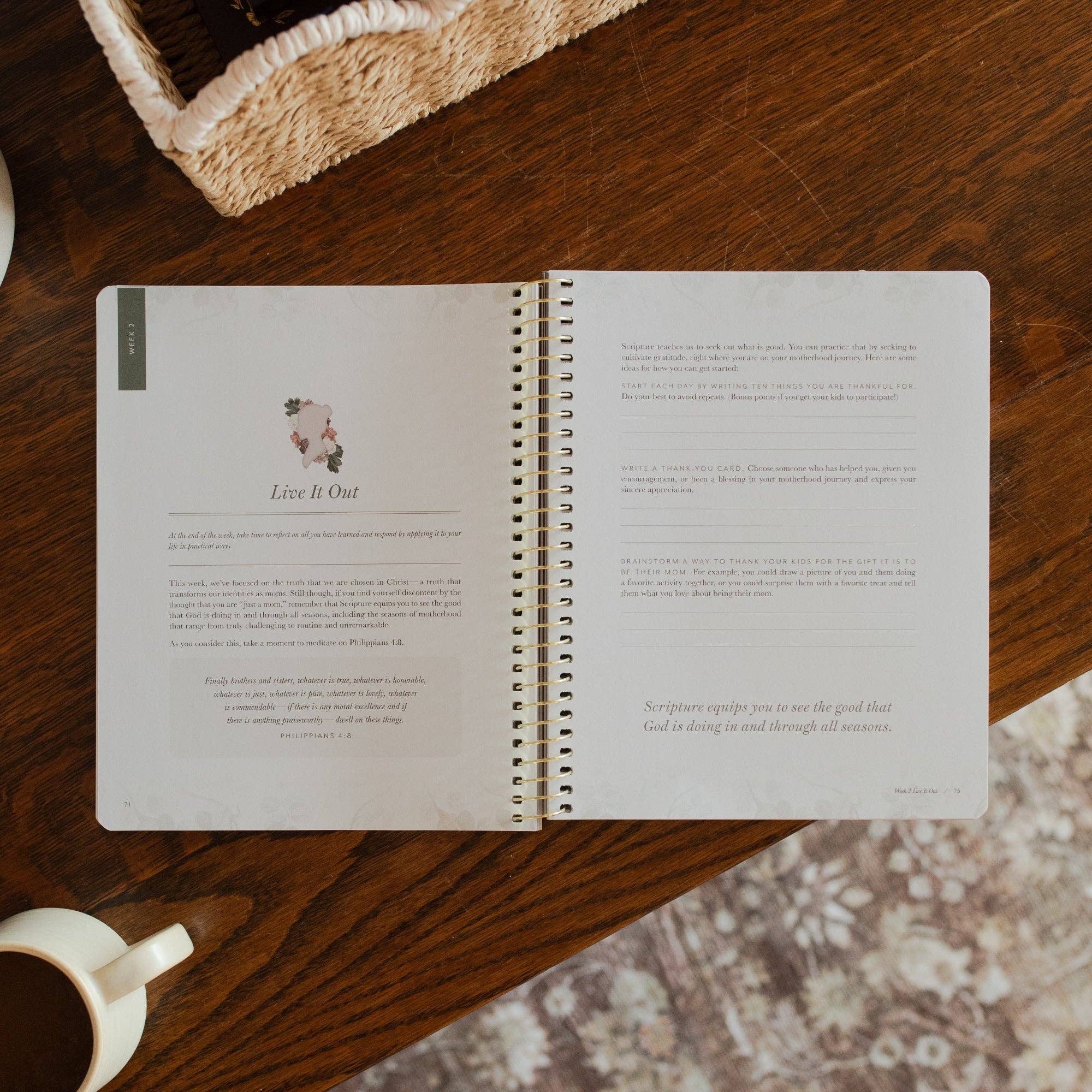 Flourishing in Motherhood Spiral Bible Study
