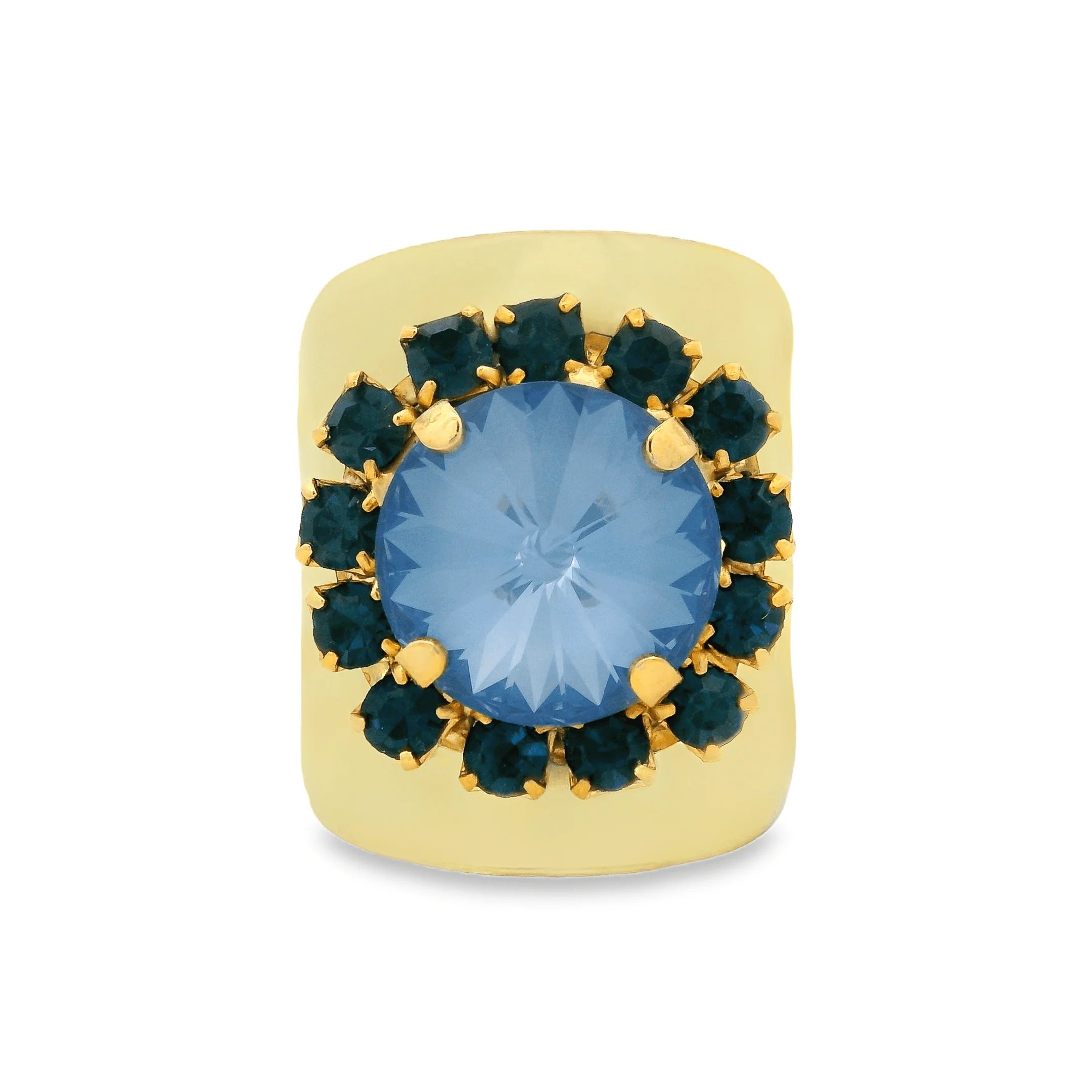 Jacci ring in enamel midnight express -vanilla - The BLVD