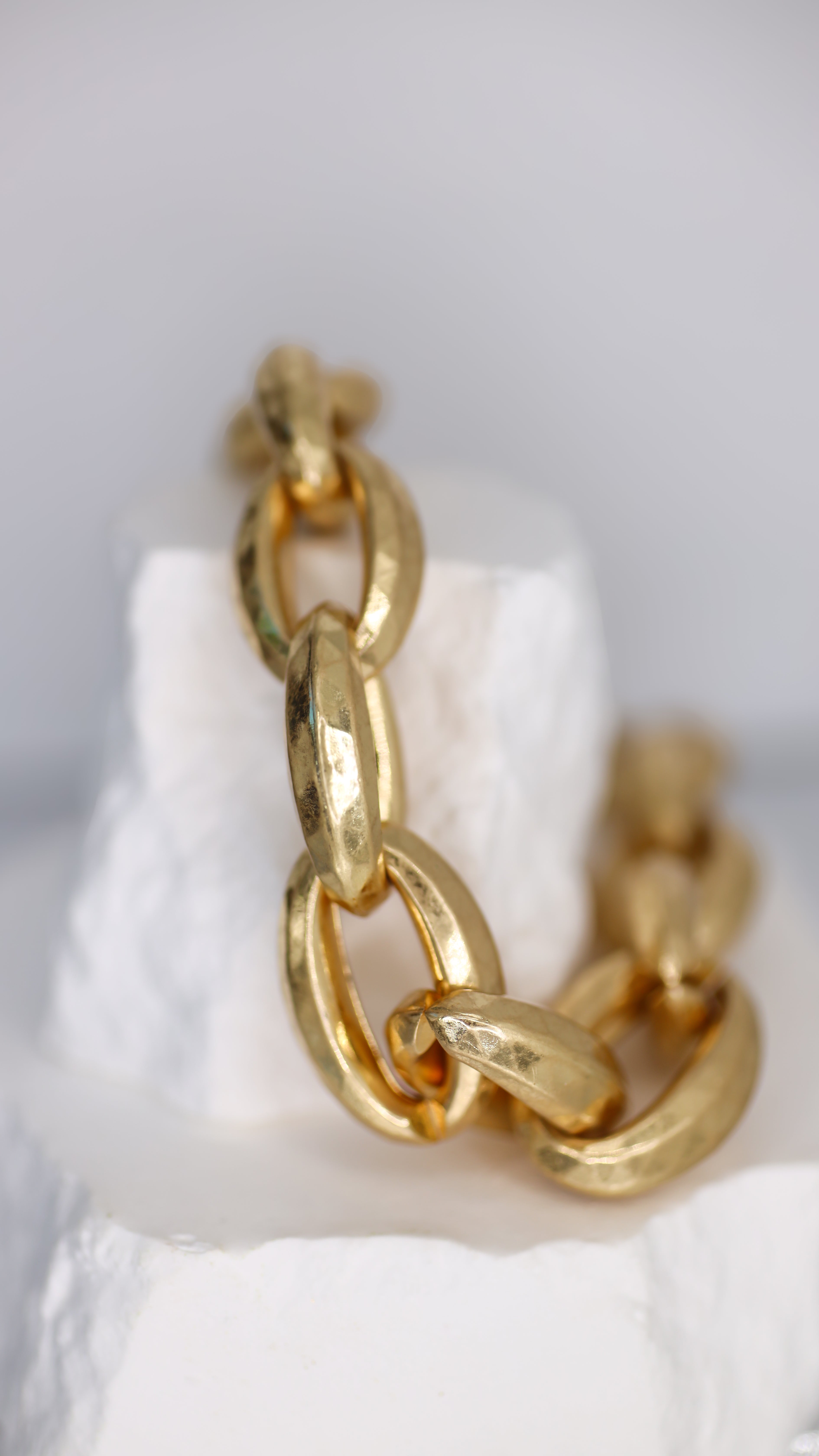 18” Gold Chunky Chain Necklace