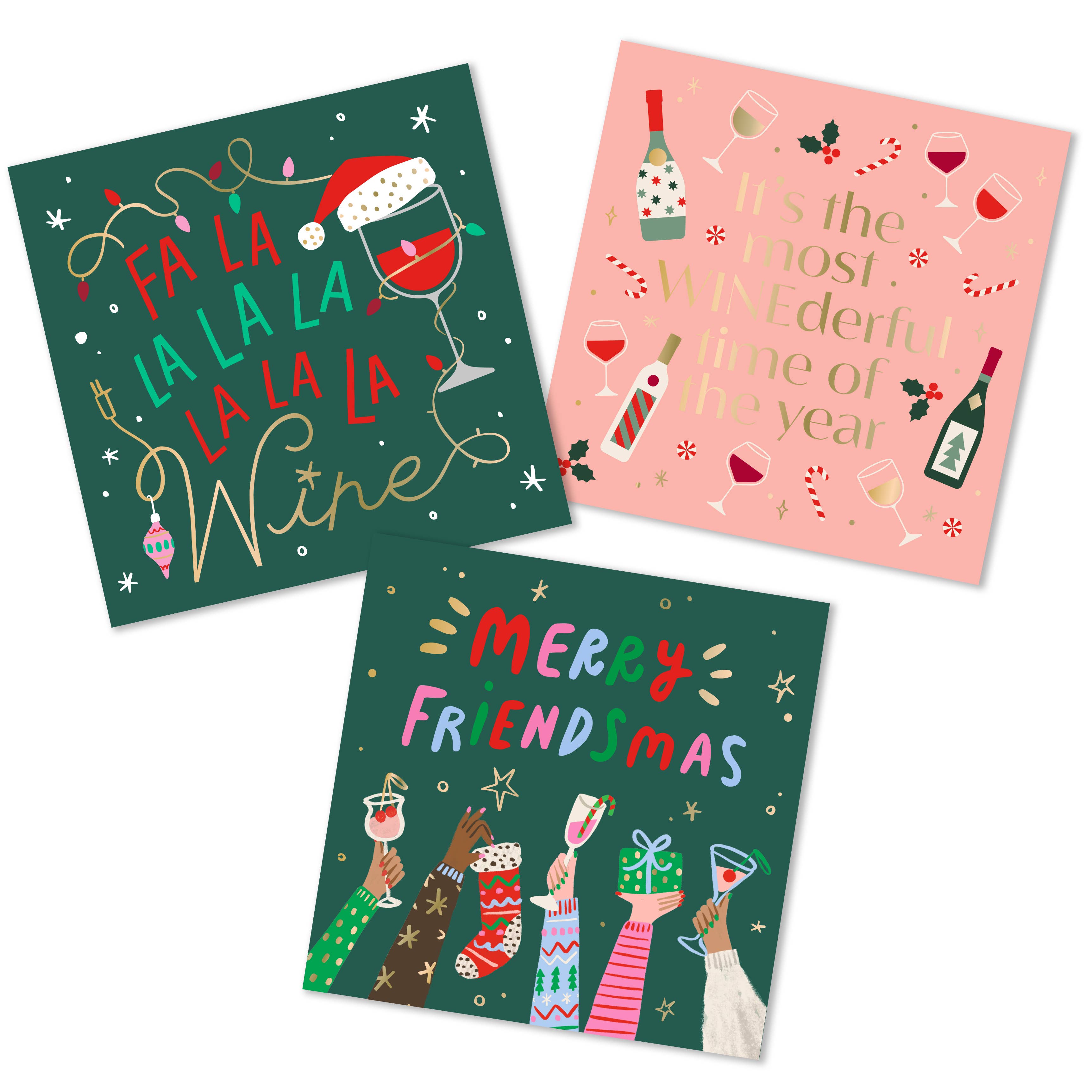 Christmas Napkins | Merry Friendsmas - The BLVD