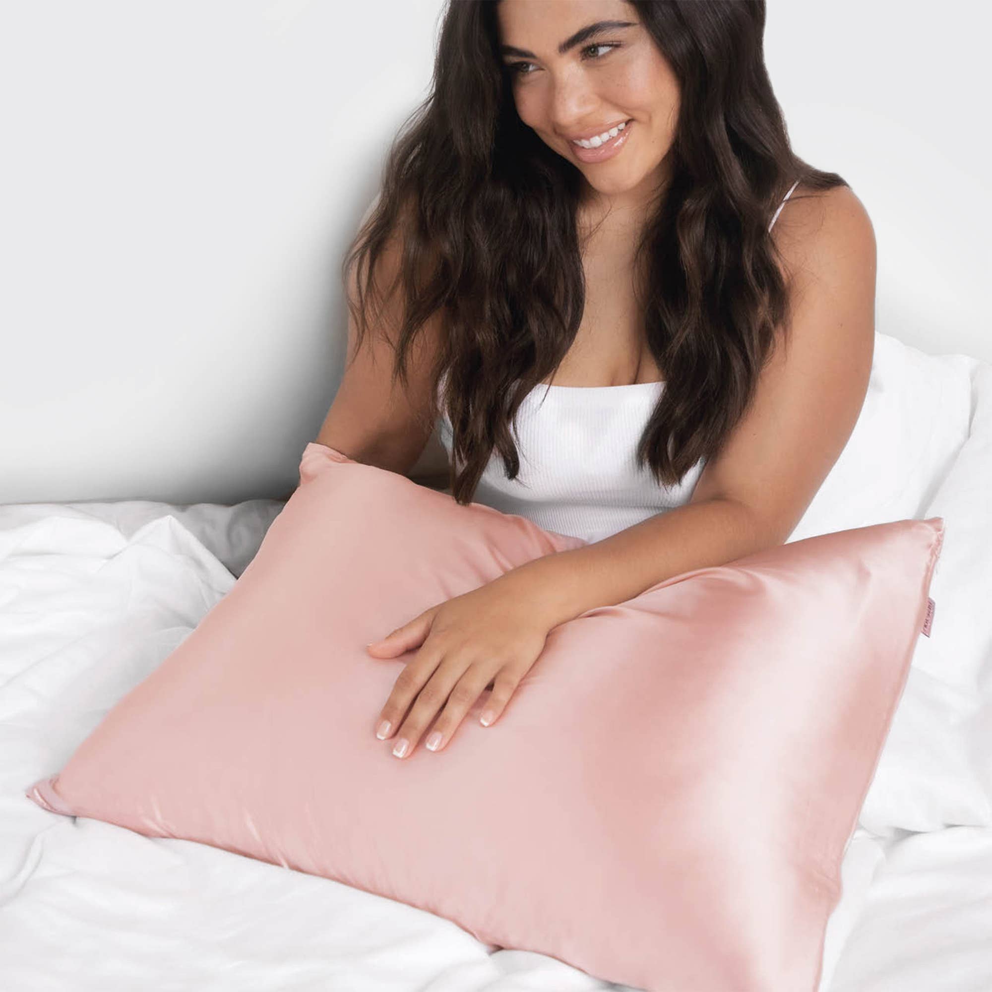 Satin King Pillowcase - Blush - The BLVD