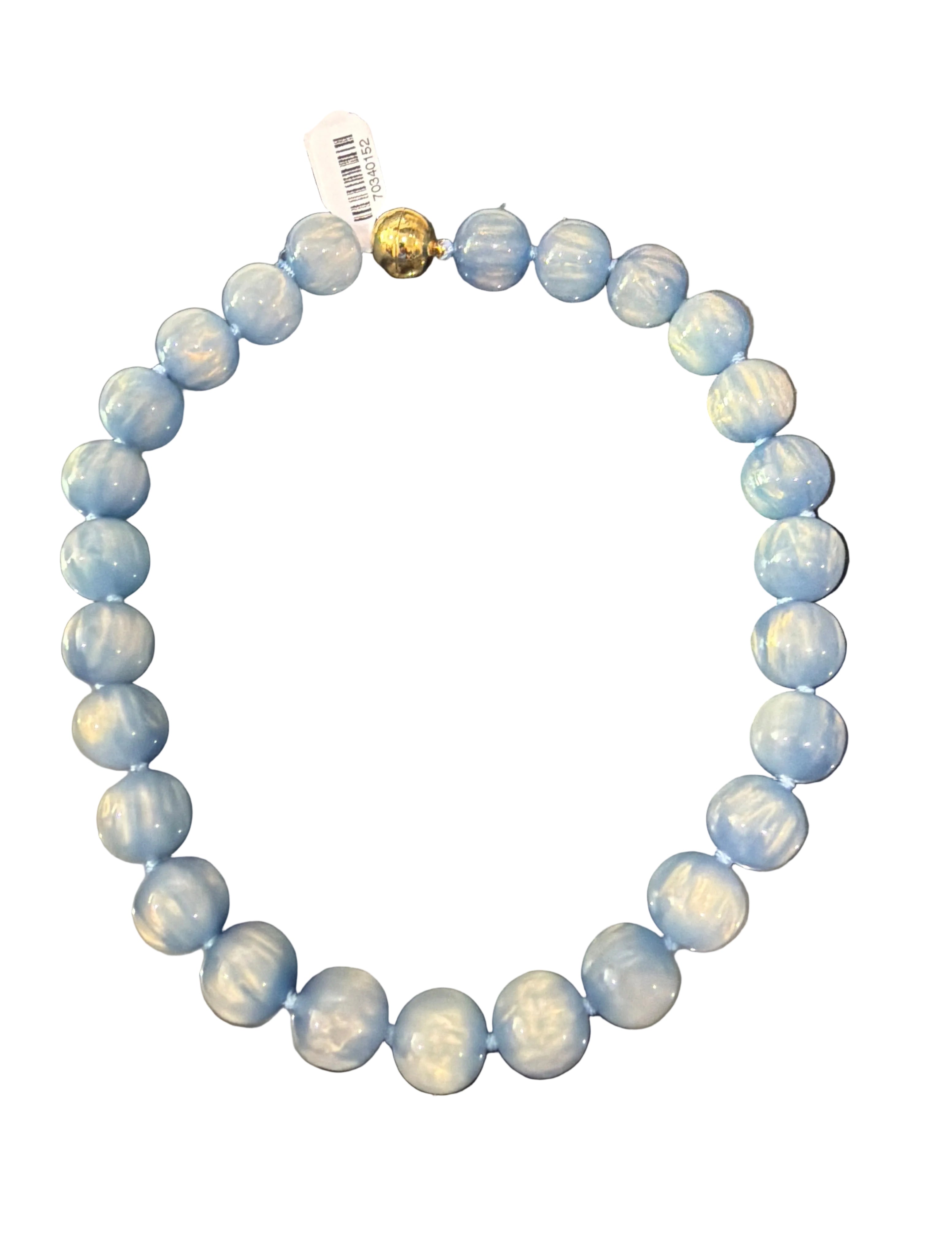 Large Beaded Magnetic Clasp Necklace