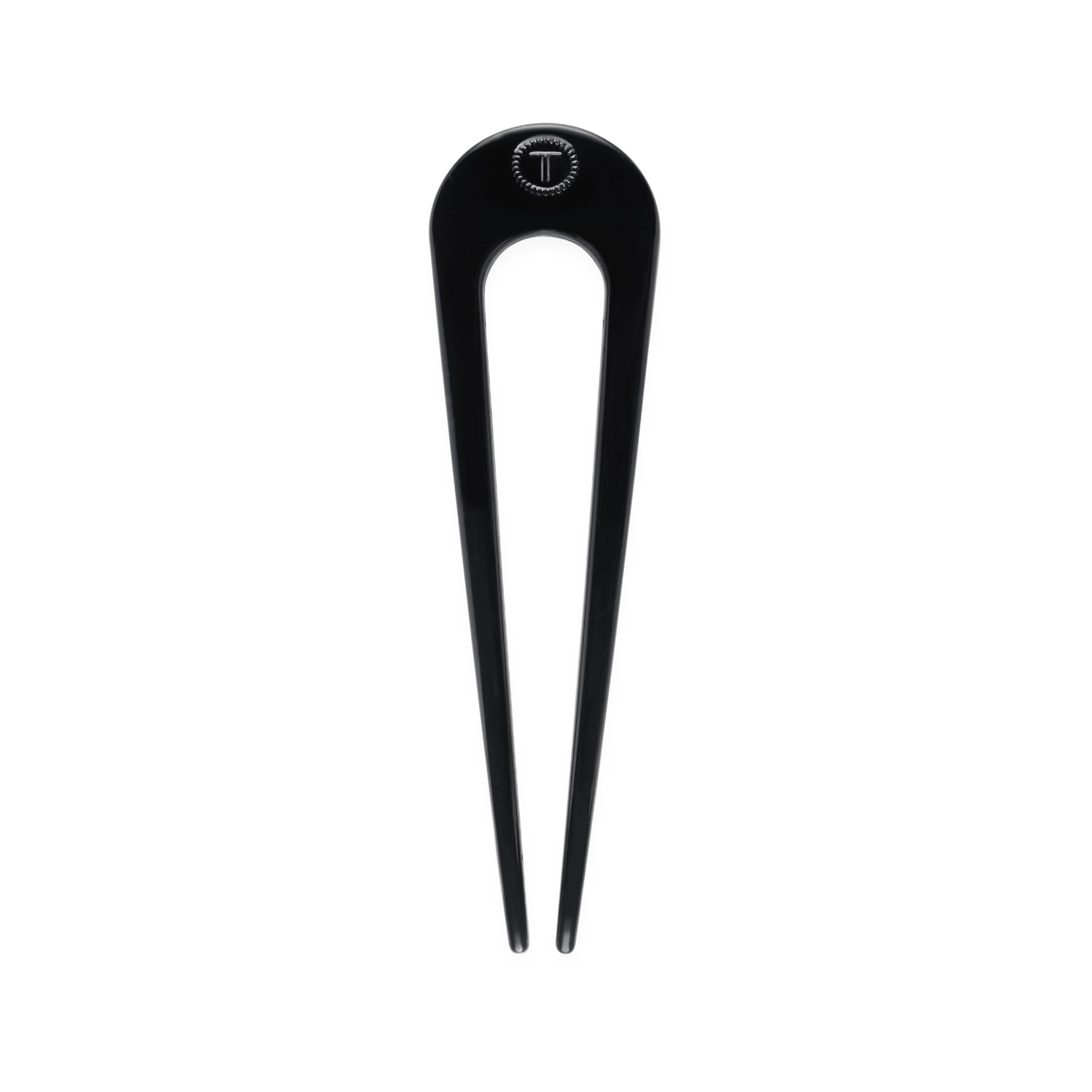 French Hair Pin Jet Black
