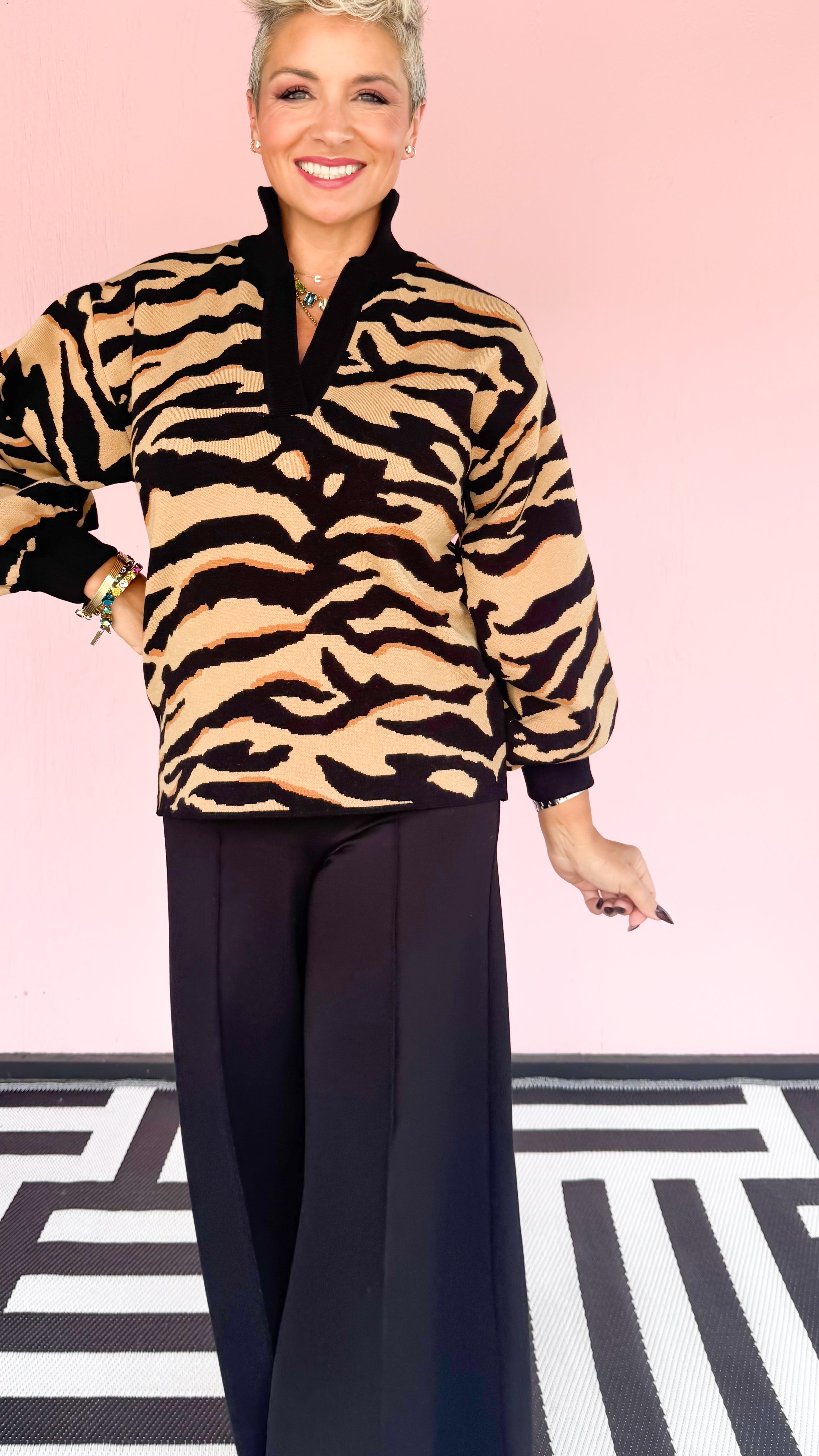 Lolli Sweater in Tiger