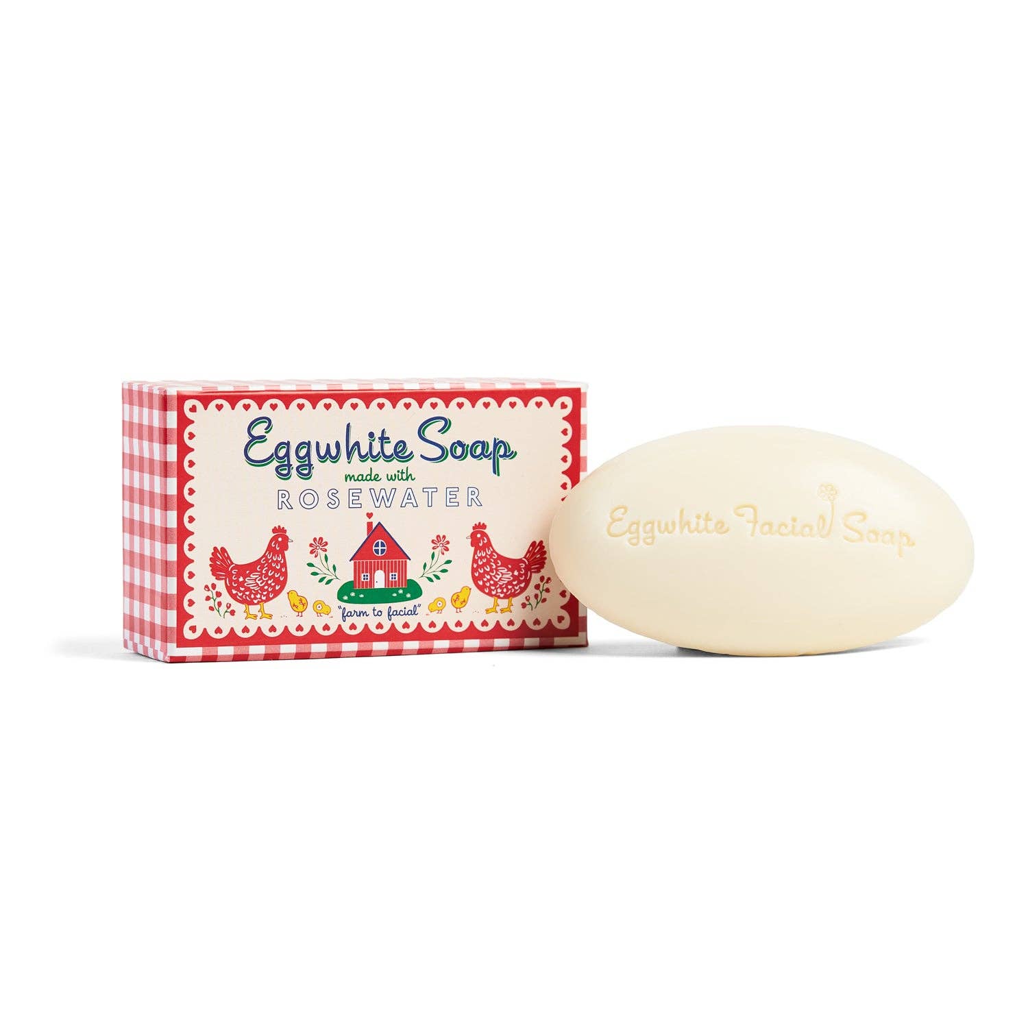 Eggwhite & Rosewater Facial Soap
