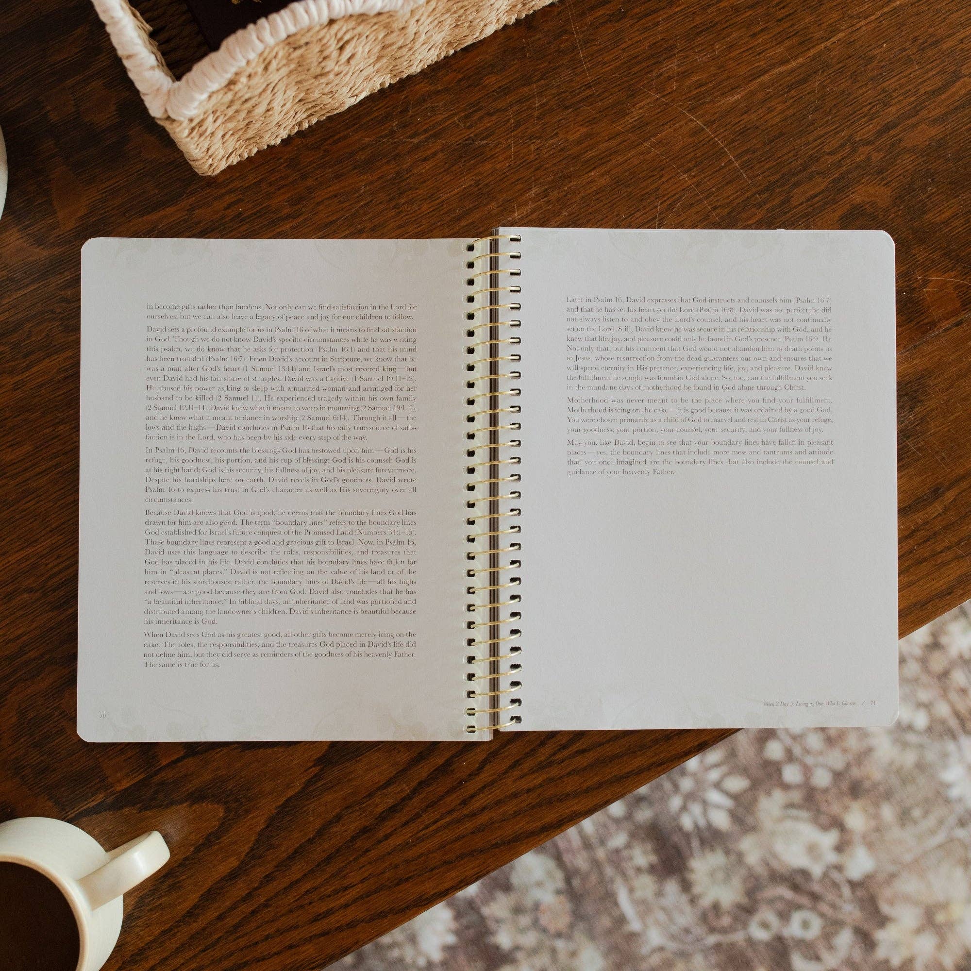 Flourishing in Motherhood Spiral Bible Study