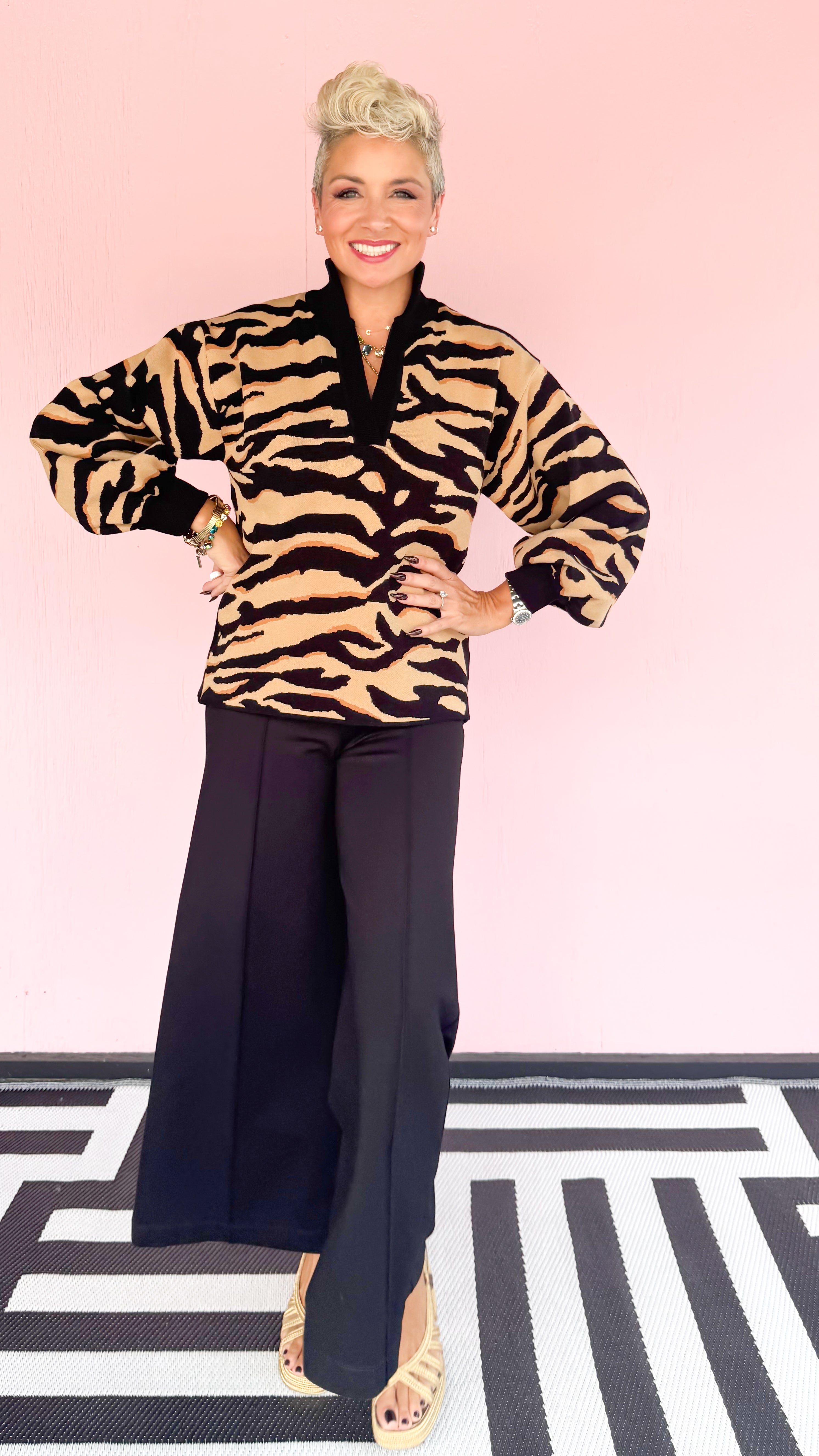 Lolli Sweater in Tiger