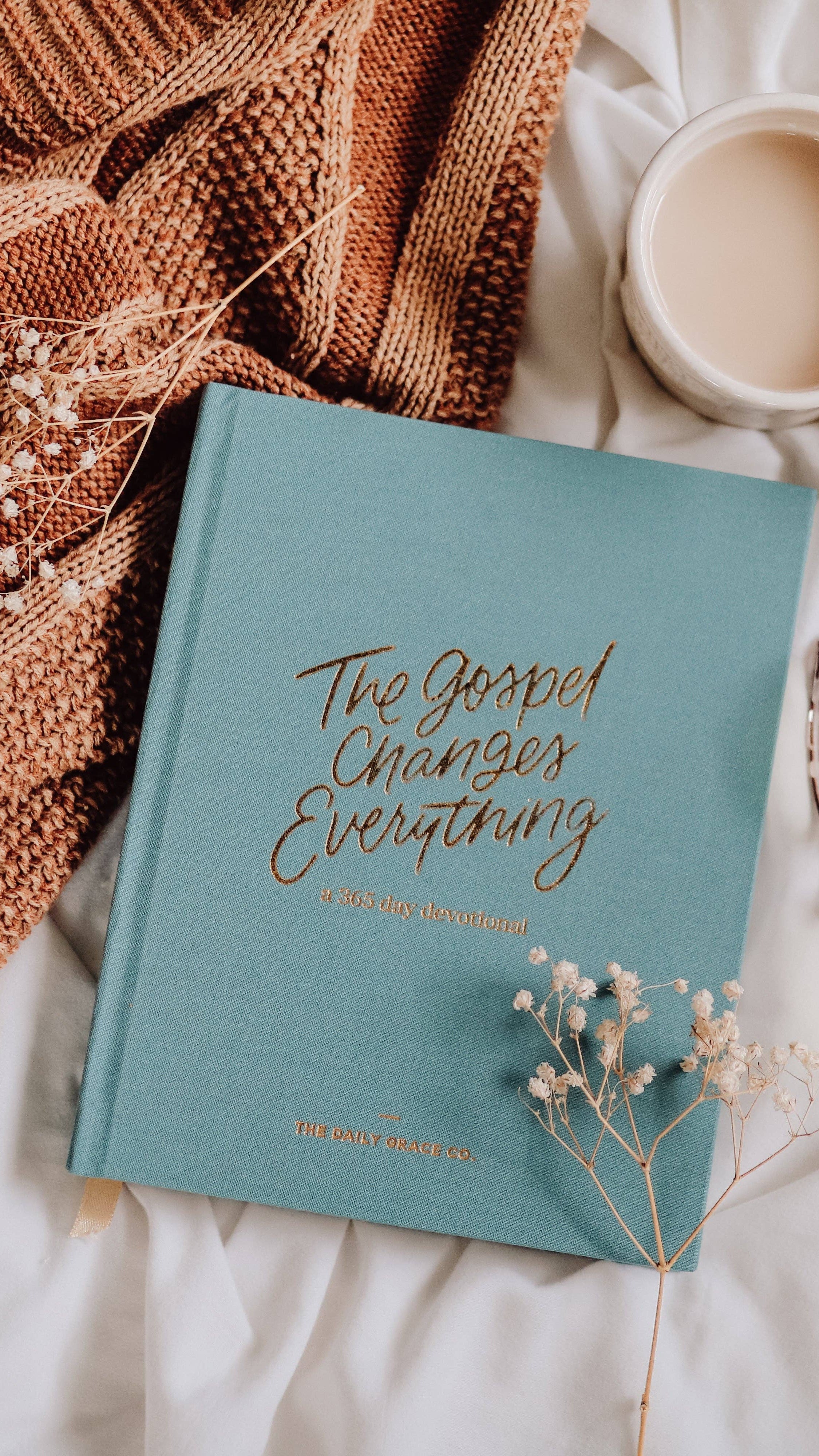 Gospel Changes Everything devotional - detail view - BLVD Boutik