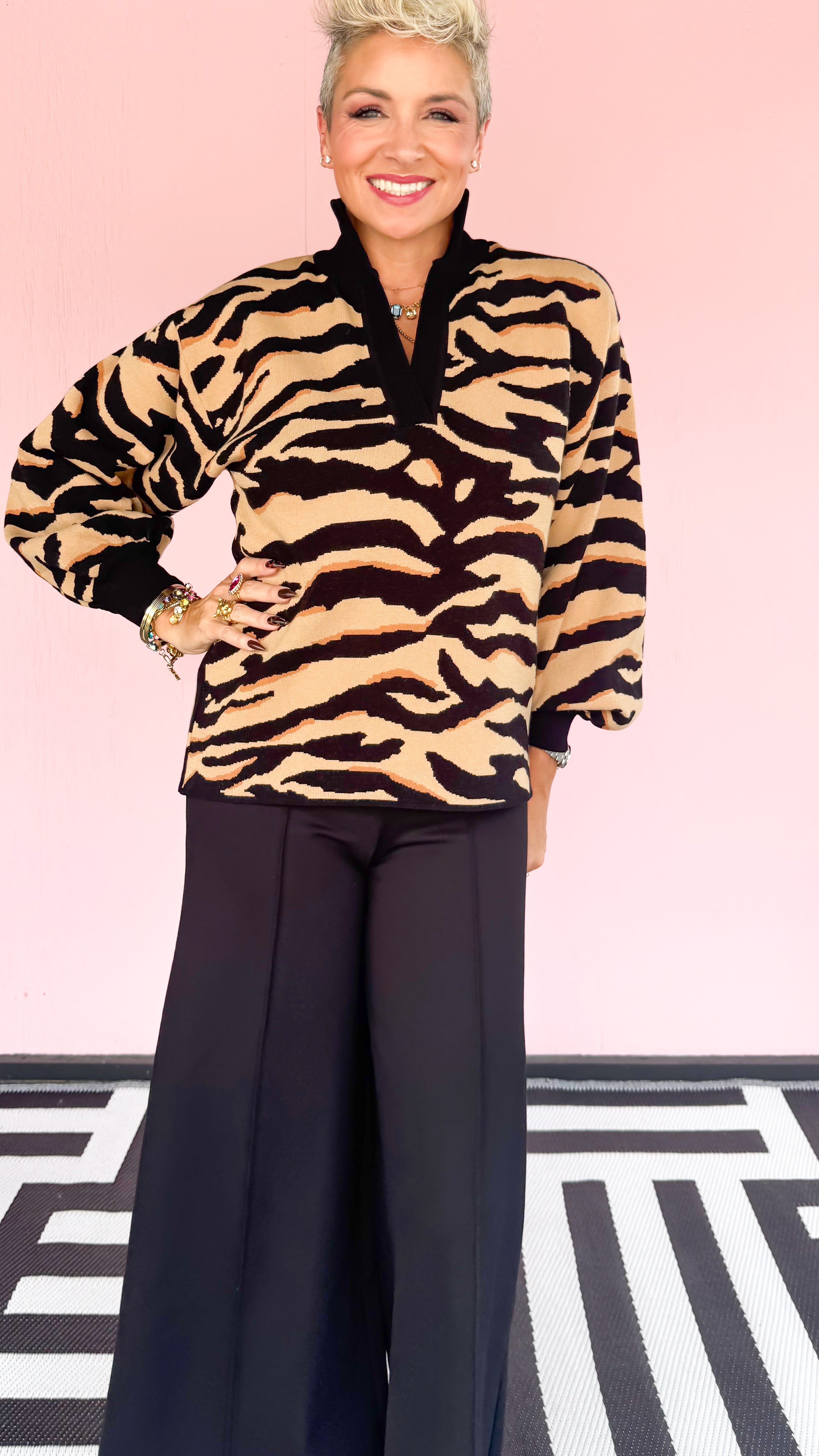 Lolli Sweater in Tiger