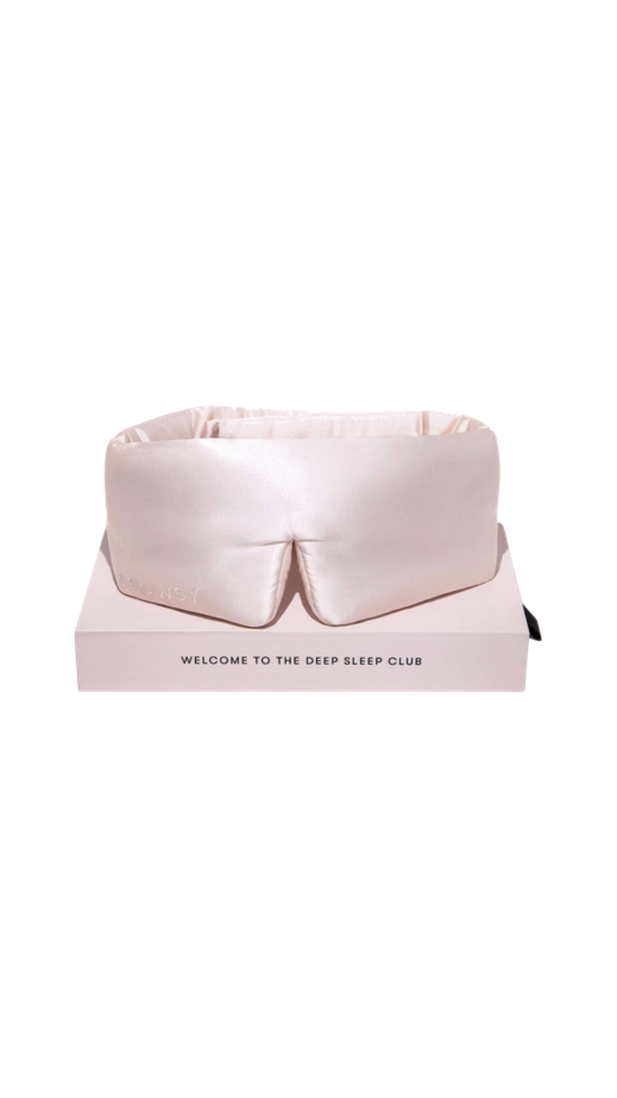 Sunset Pink Silk Sleep Mask - The BLVD