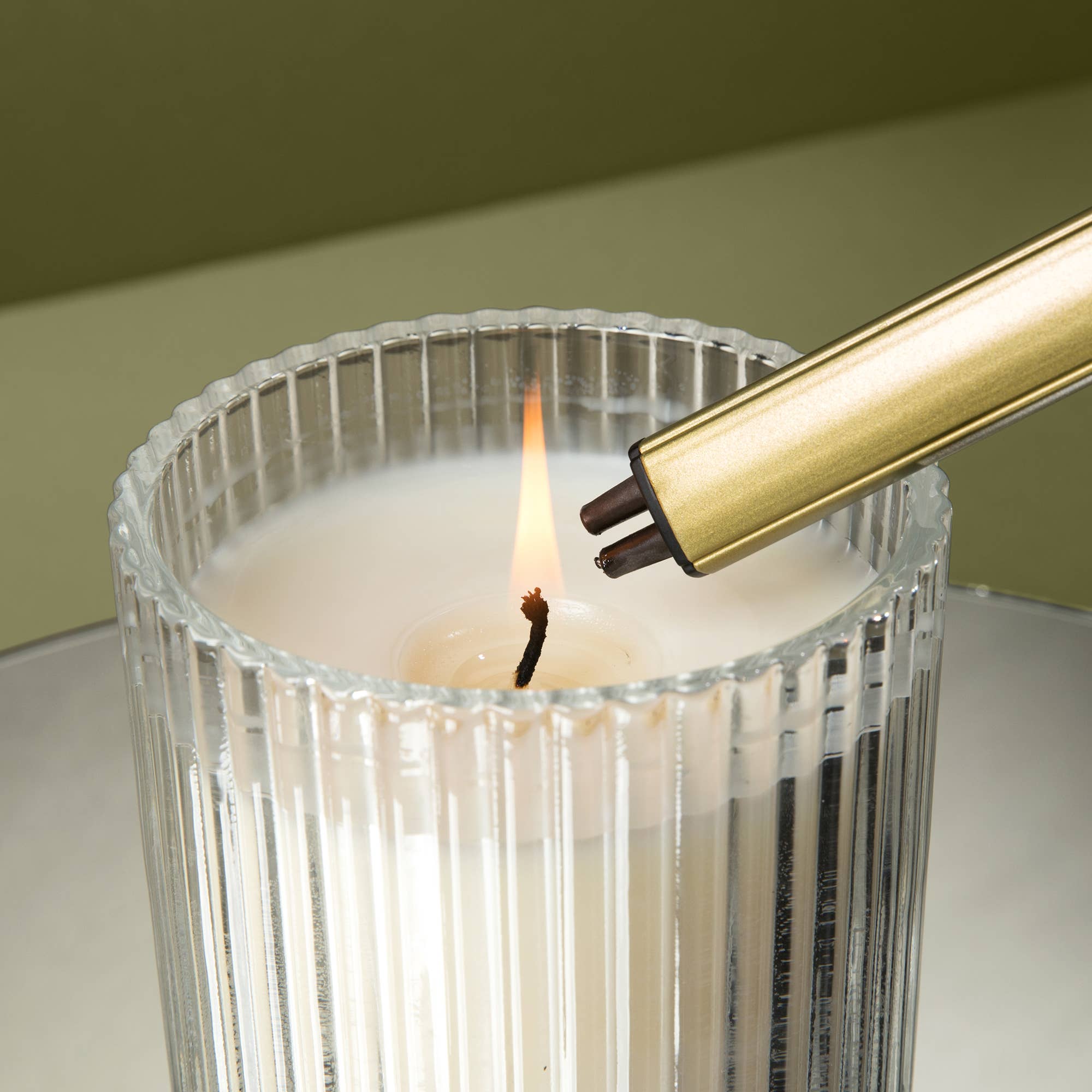 Gold Rechargeable Electric Lighter - Home Decor & Gifts - The BLVD