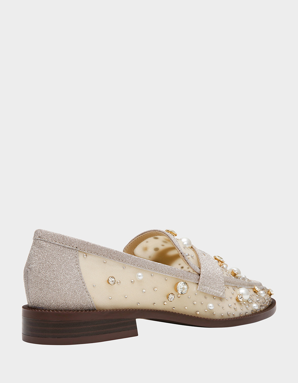 Maren Loafer in Light Gold - detail view