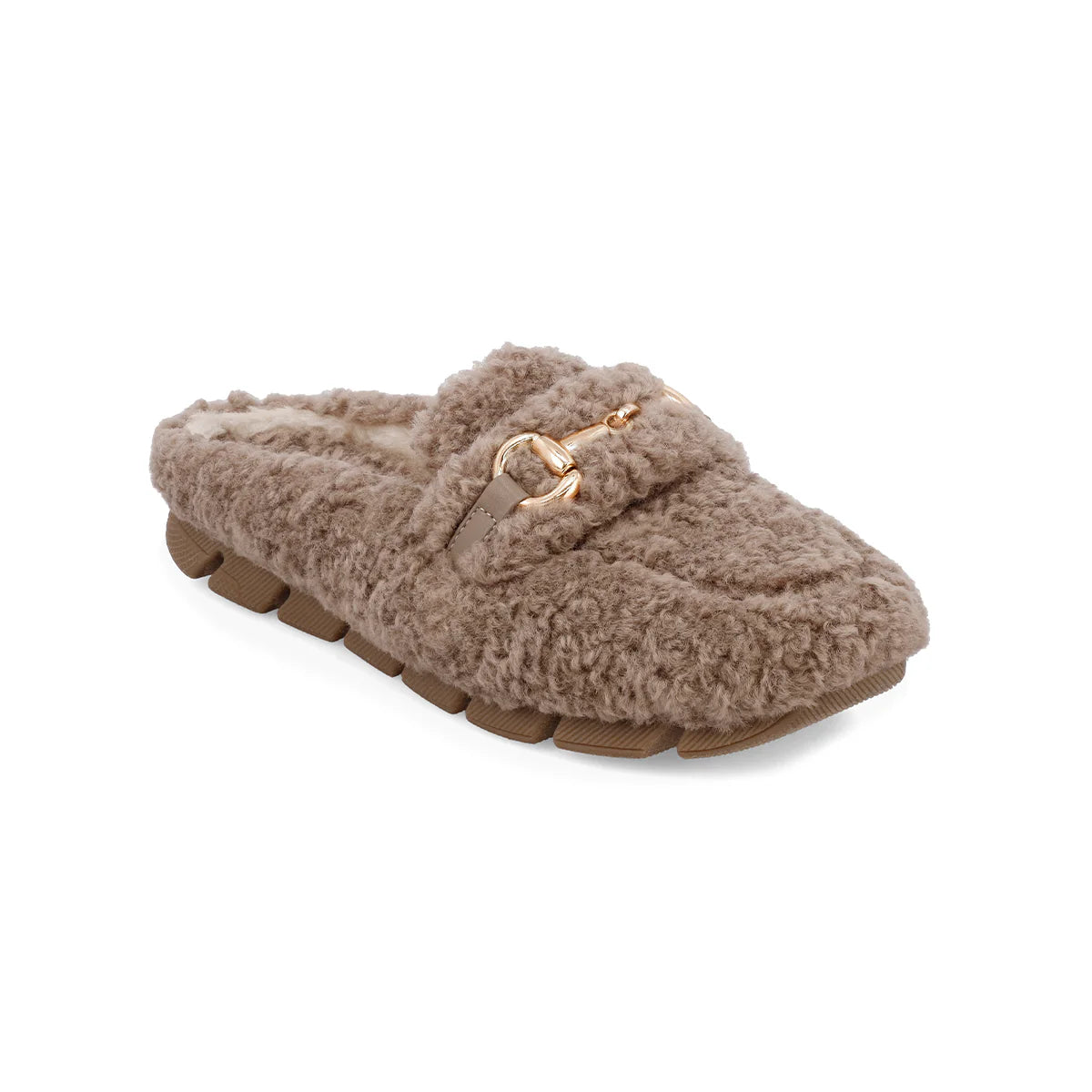 Shearling Mule Slide