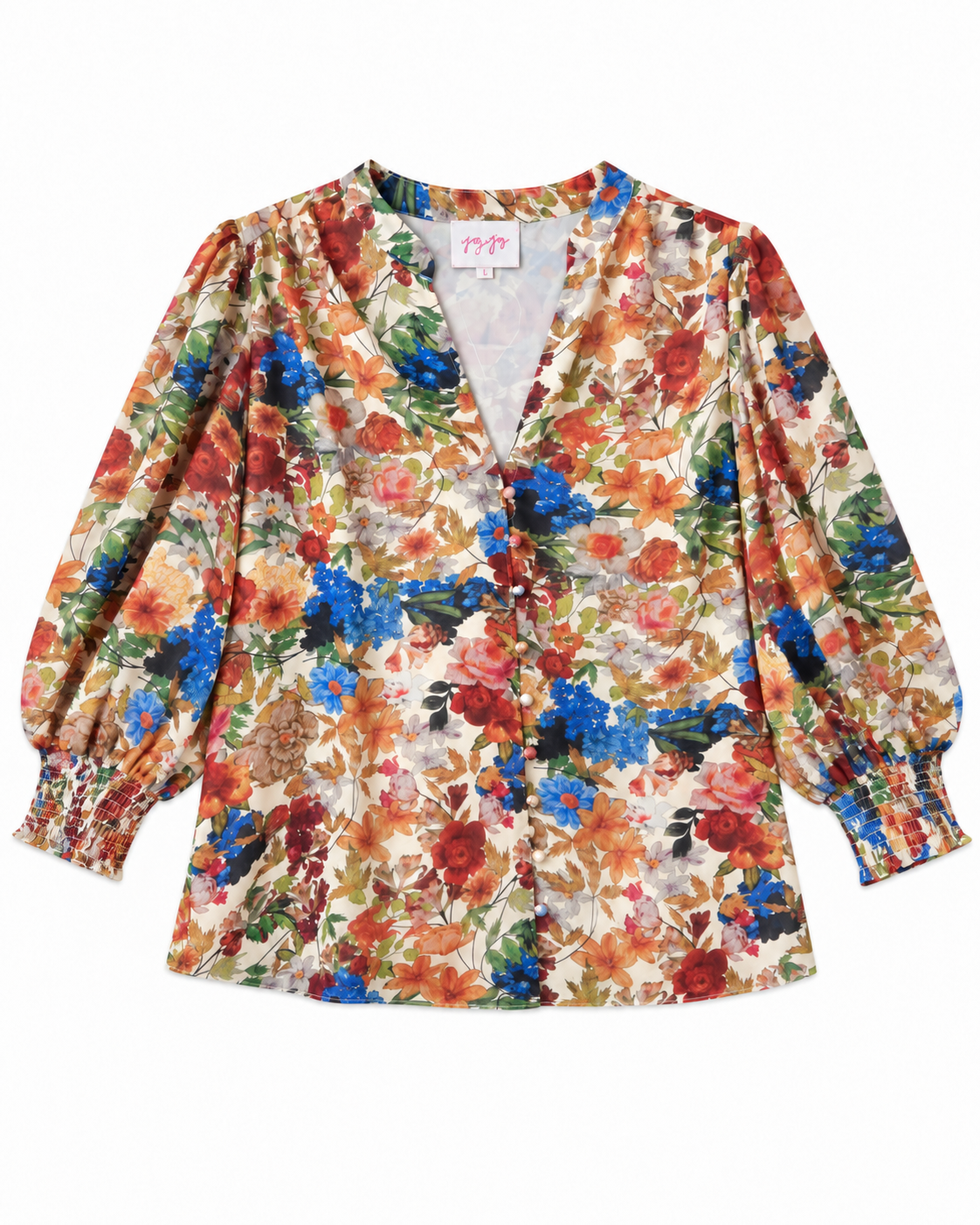 Devon Autumn Floral Top