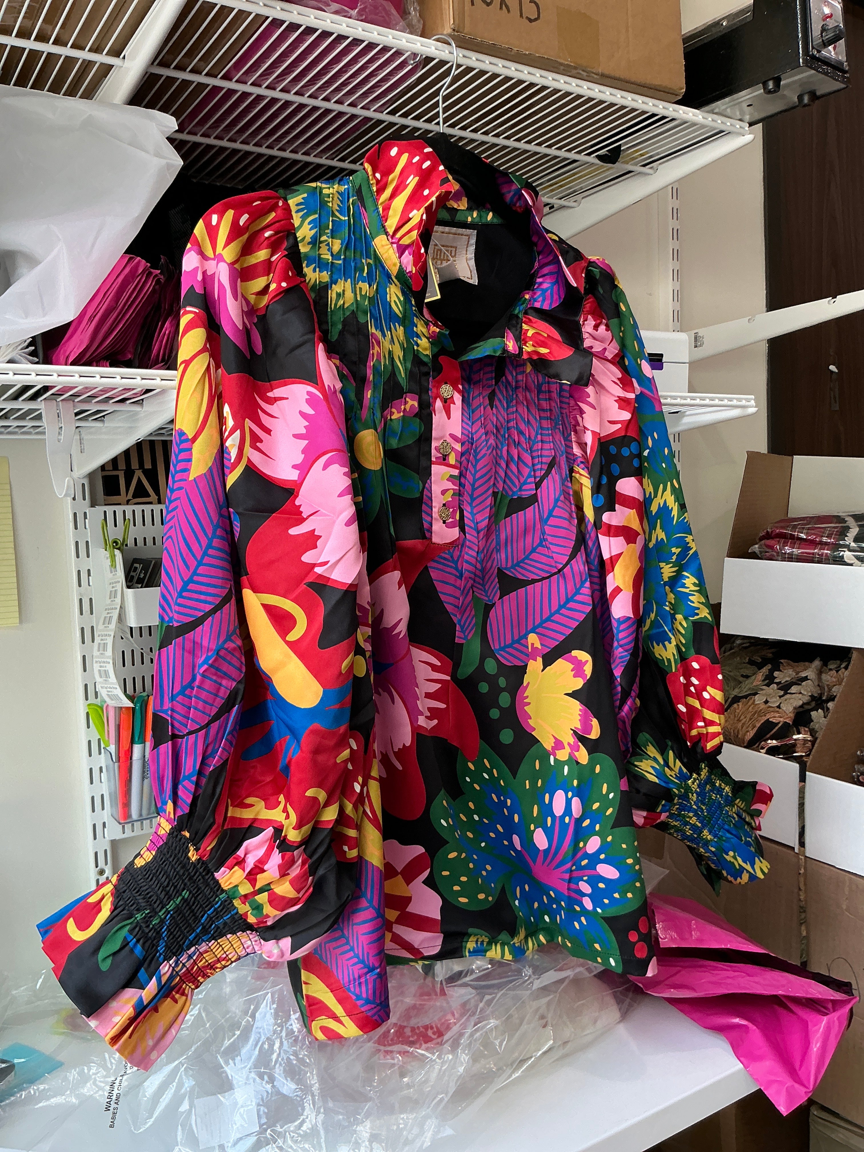 Charlotte Top/Midnight Garden - The BLVD