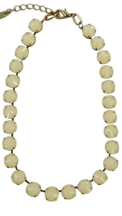 The Sofia Necklace In Canary Opal