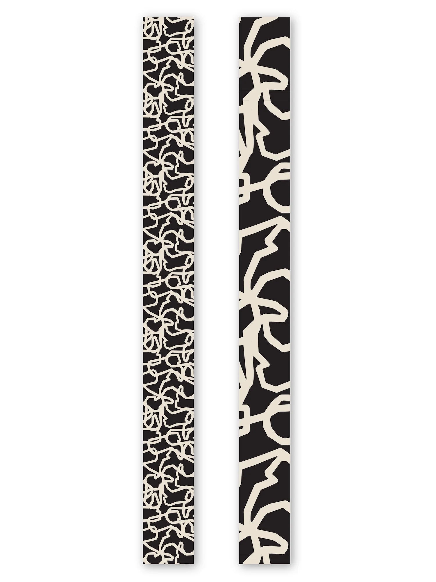 Black and White Scarfette