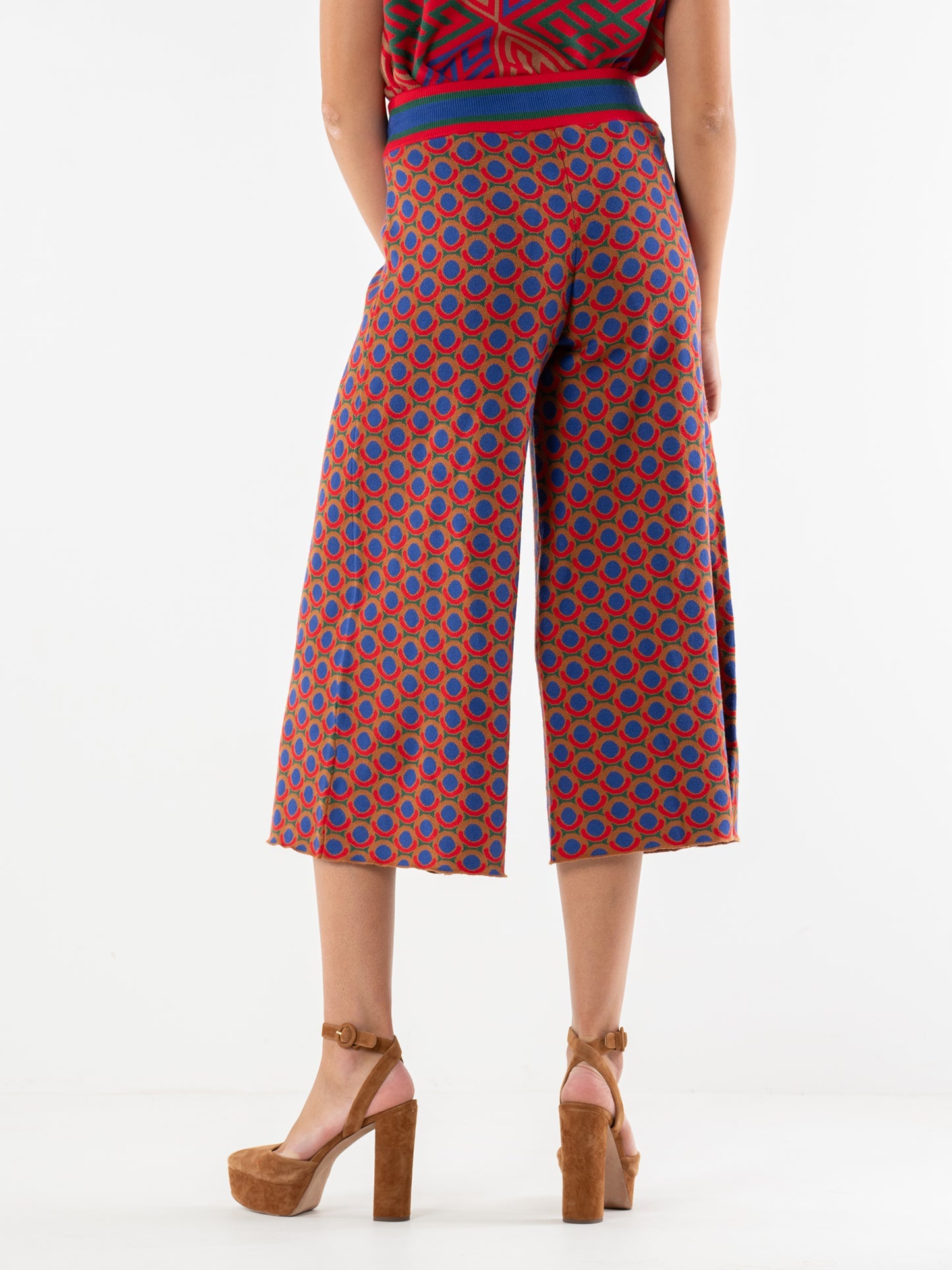 Teddy Crop Trouser in Mod