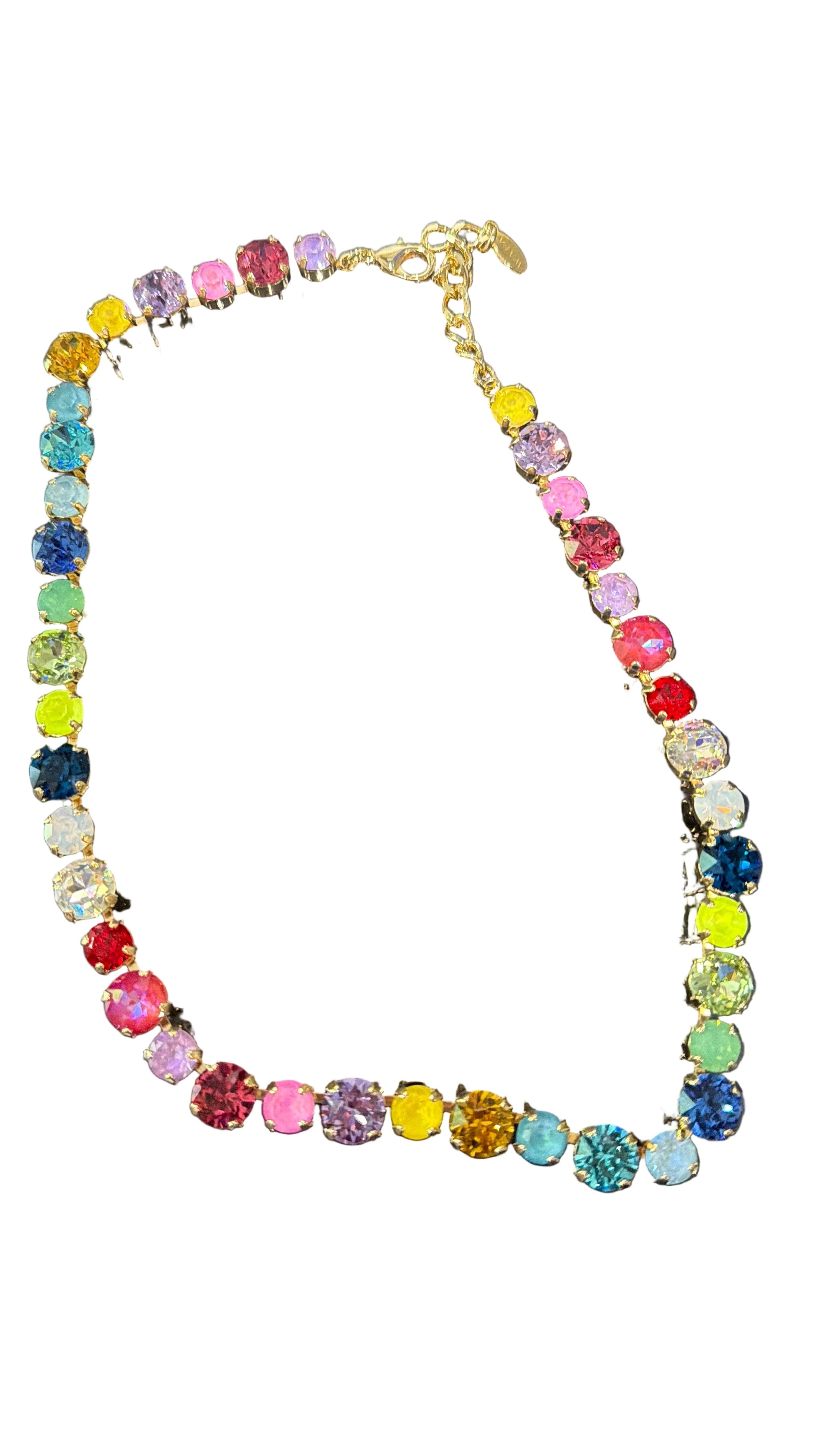 Multi Color Gemstone Necklace
