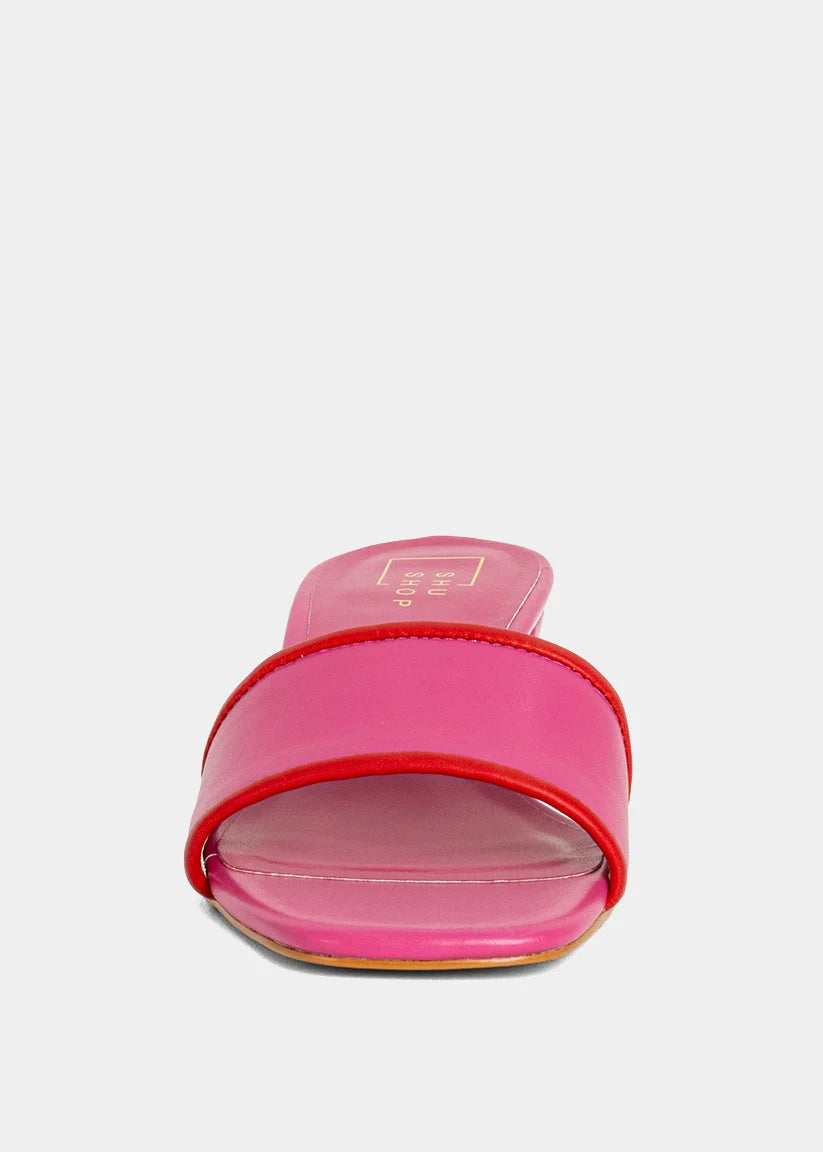 Finley Slide On in Hot Pink - The BLVD