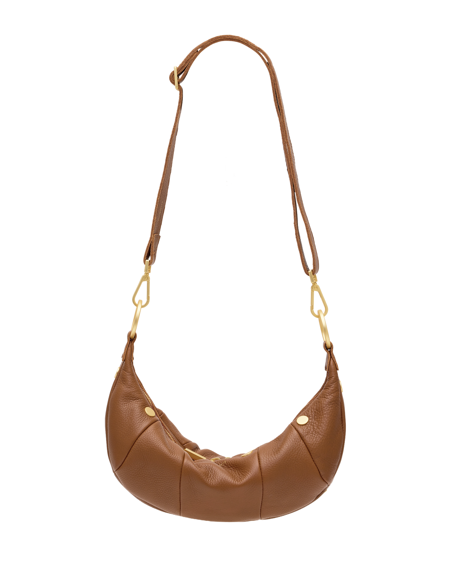 Hammitt Erica Small in Mahogany Pebble, back view